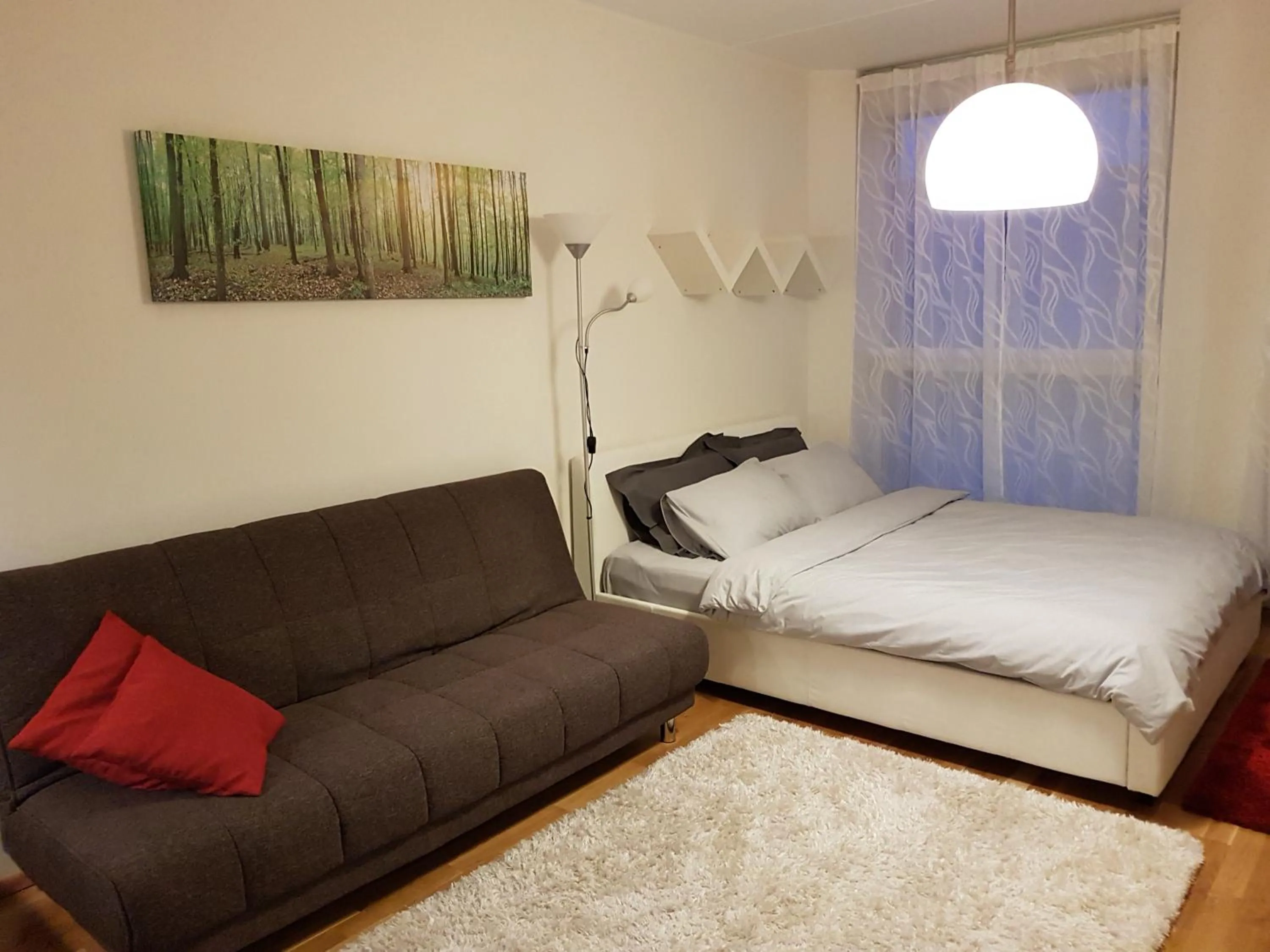 Bed in Rotermanni Guest Apartments