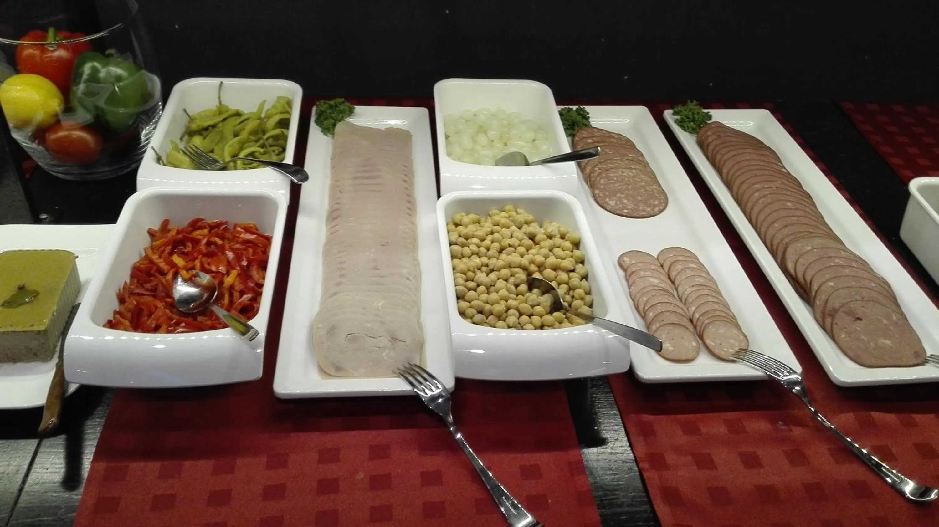 Buffet breakfast in Rotermanni Guest Apartments