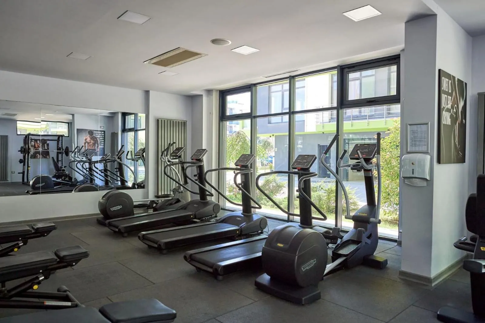Fitness centre/facilities in Apartament Atlantis by ALZ