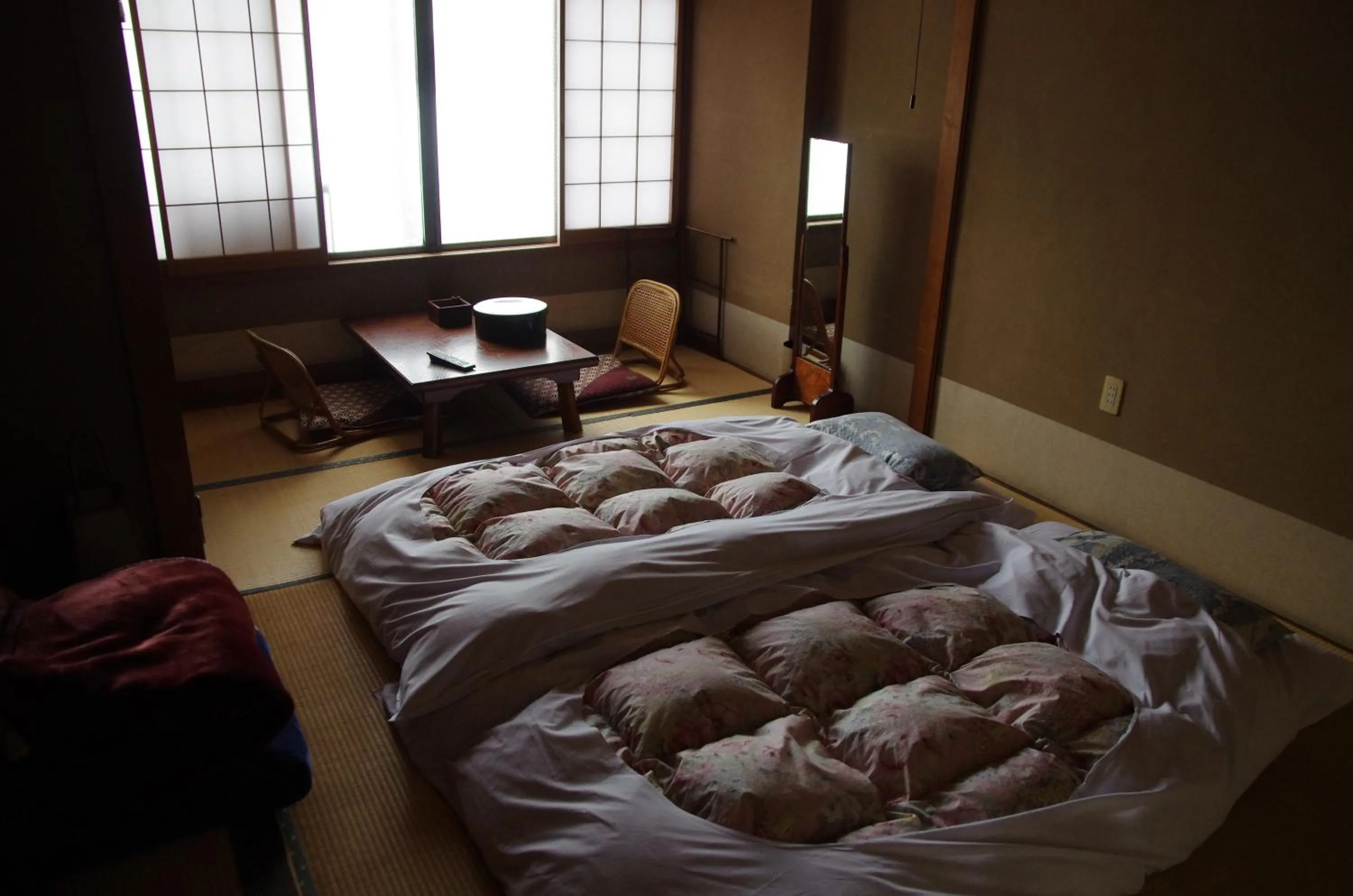 Photo of the whole room, Bed in Ryokan Takayama