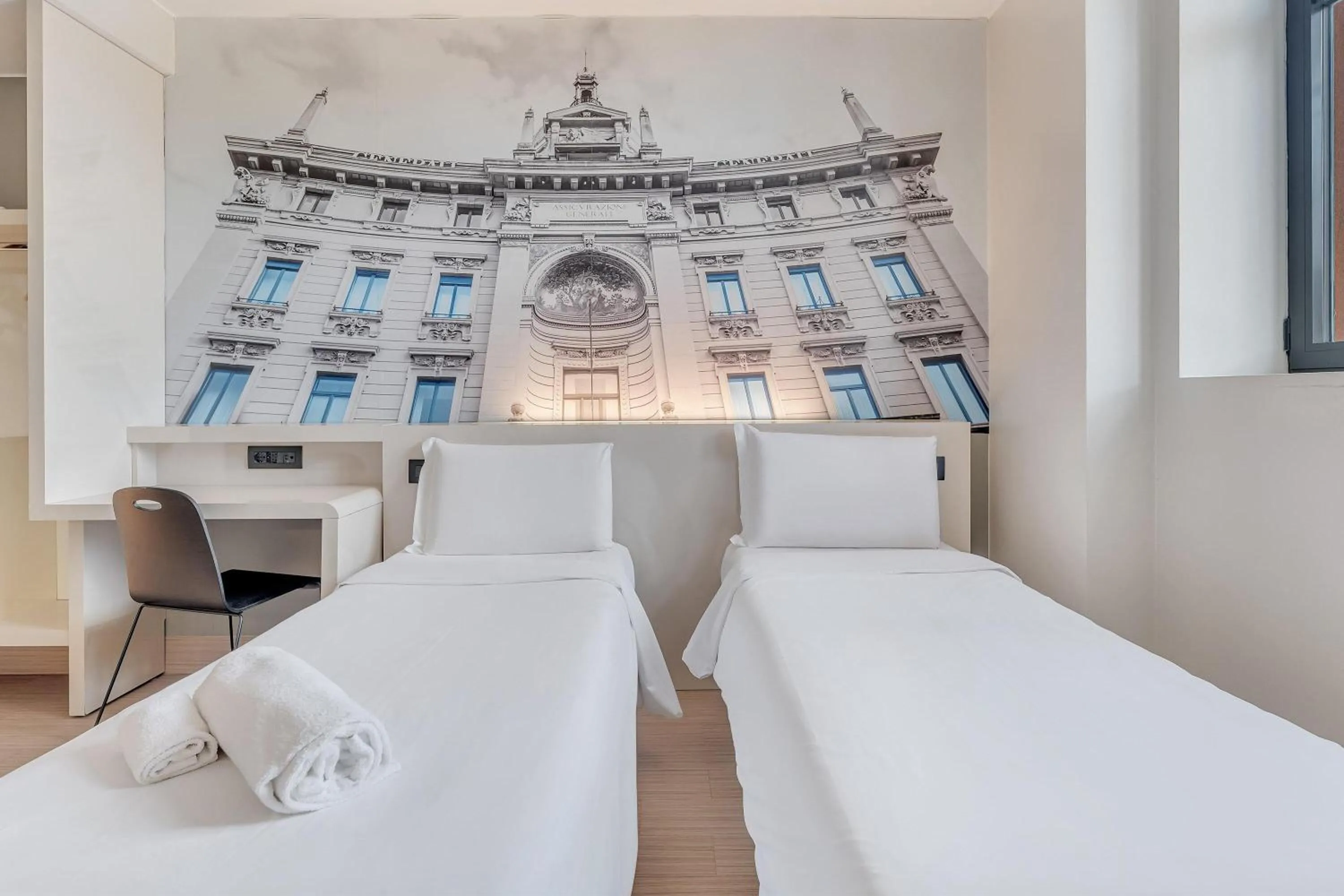 Photo of the whole room, Bed in B&B Hotel Milano San Siro