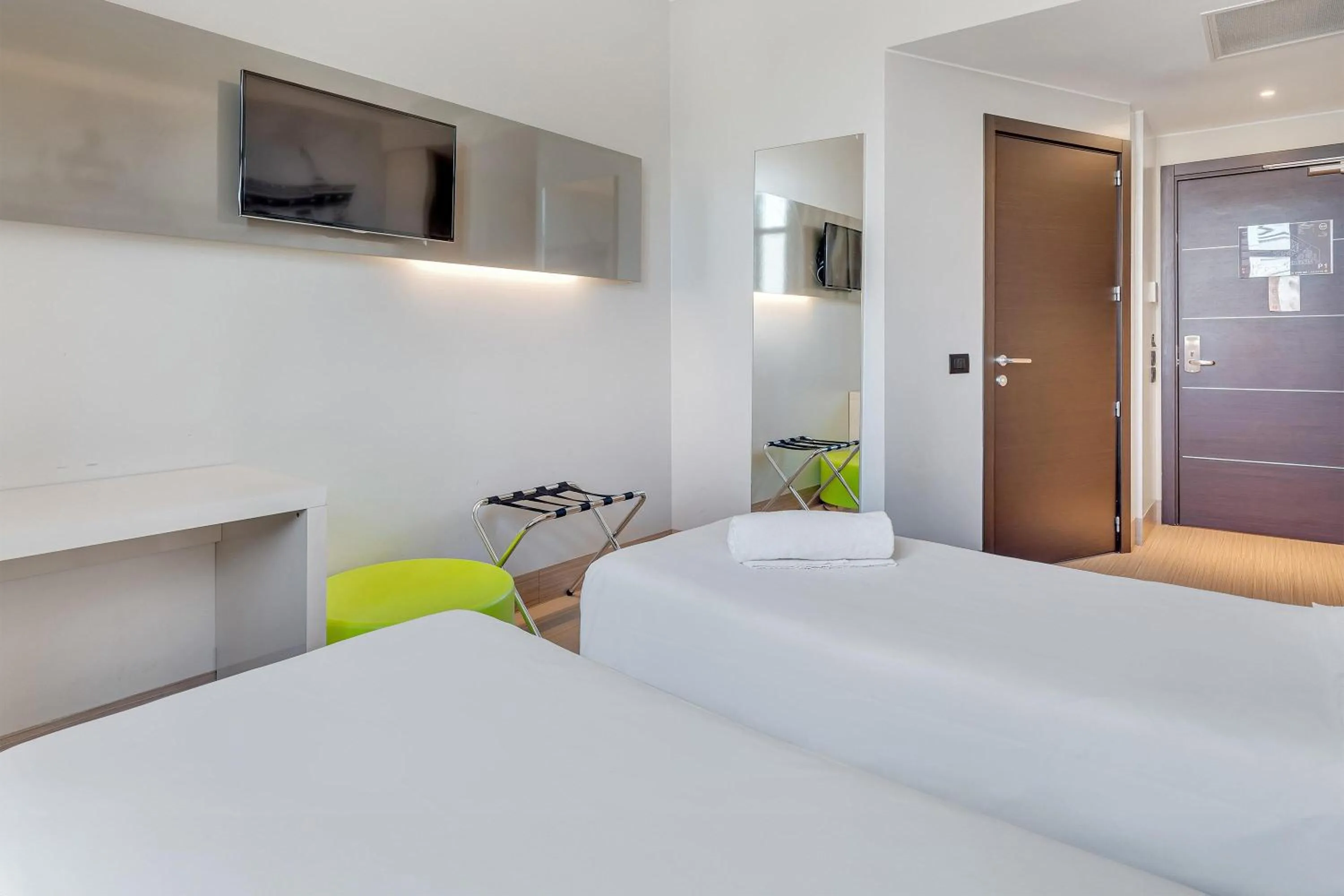 Photo of the whole room, Bed in B&B Hotel Milano San Siro