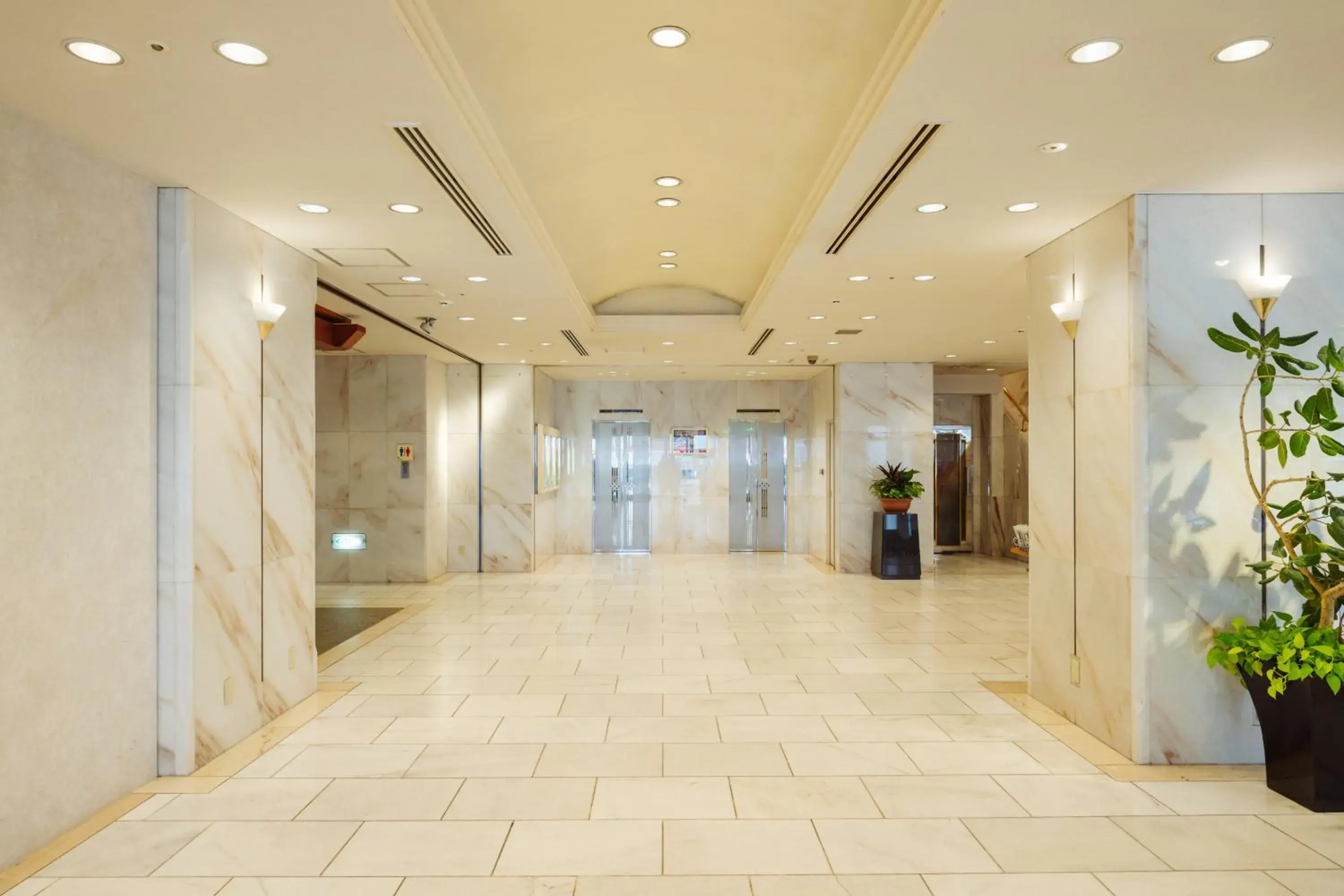 Lobby or reception in Nest Hotel Matsuyama Lobby or reception in Nest Hotel Matsuyama