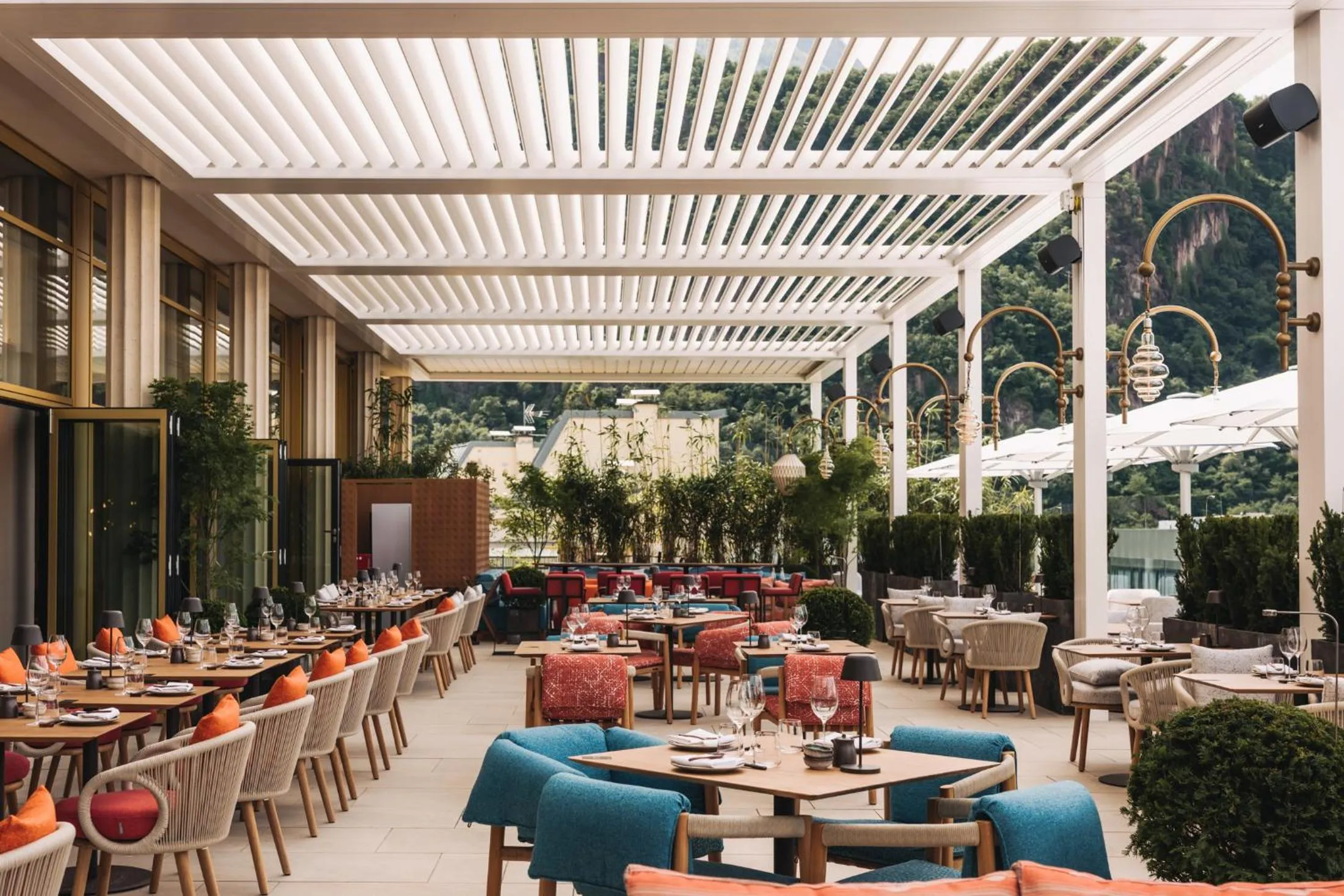 Restaurant/places to eat in Falkensteiner Hotel Bozen WaltherPark