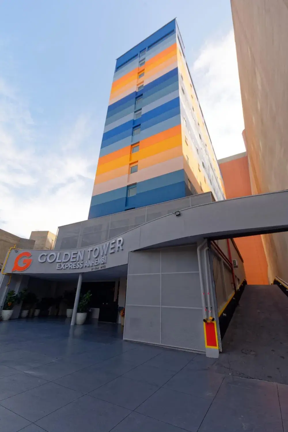 Property building in Golden Tower Express Anhembi by Fênix Hotéis Property building in Golden Tower Express Anhembi by Fênix Hotéis