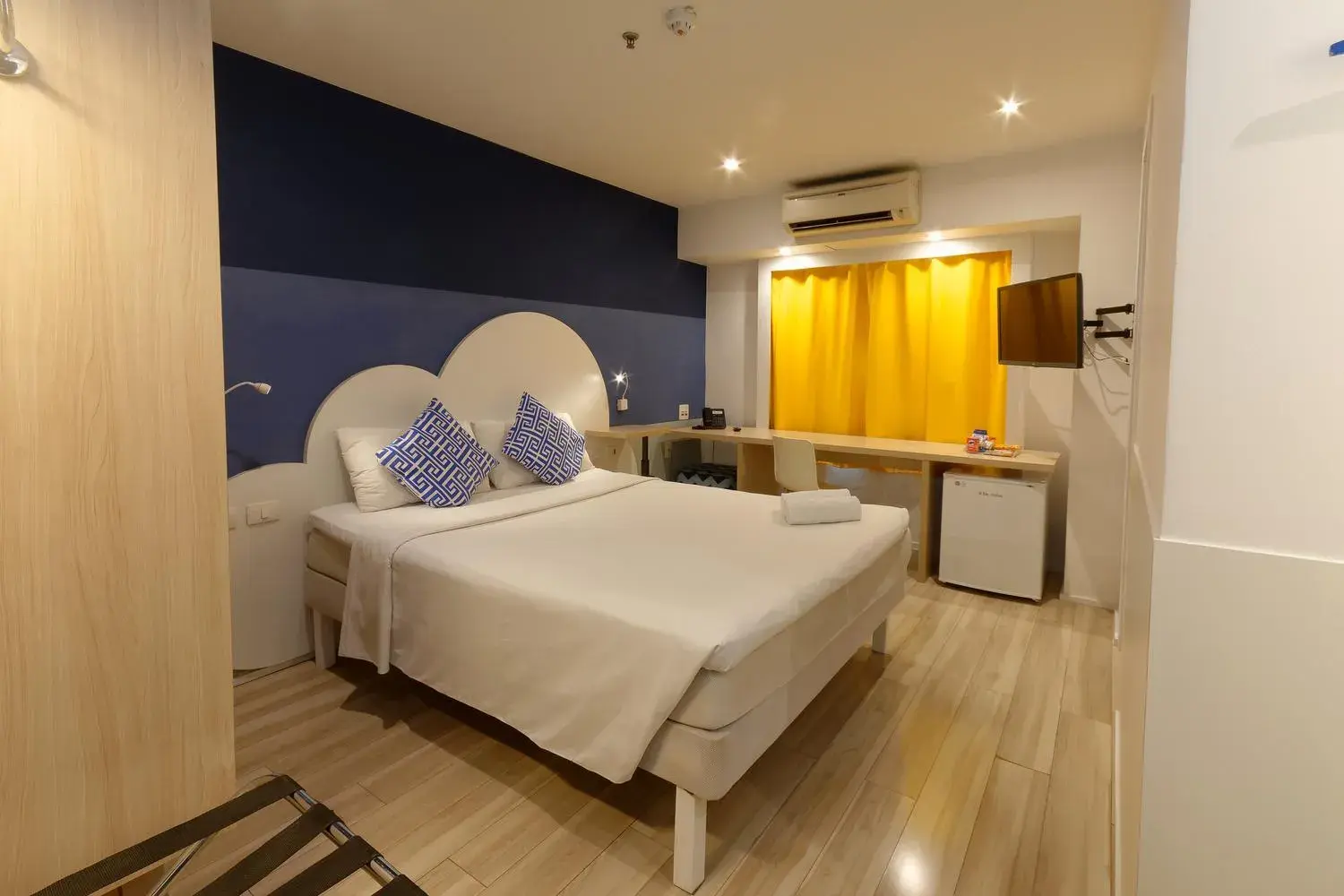 Bedroom, Bed in Golden Tower Express Anhembi by Fênix Hotéis Bedroom, Bed in Golden Tower Express Anhembi by Fênix Hotéis