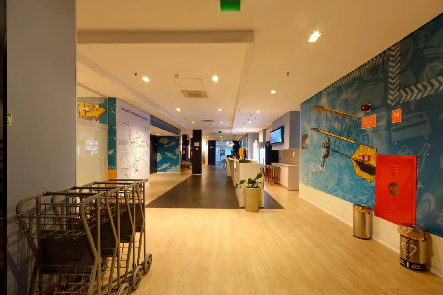 Lobby or reception in Golden Tower Express Anhembi by Fênix Hotéis