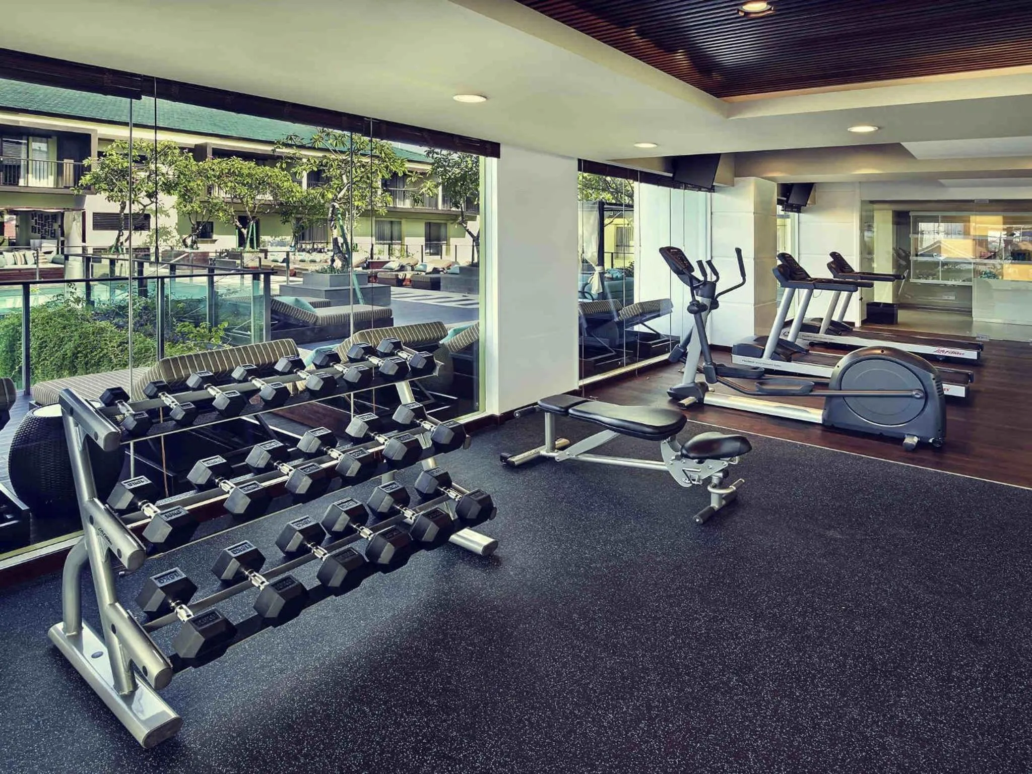 Fitness centre/facilities in Mercure Bali Legian