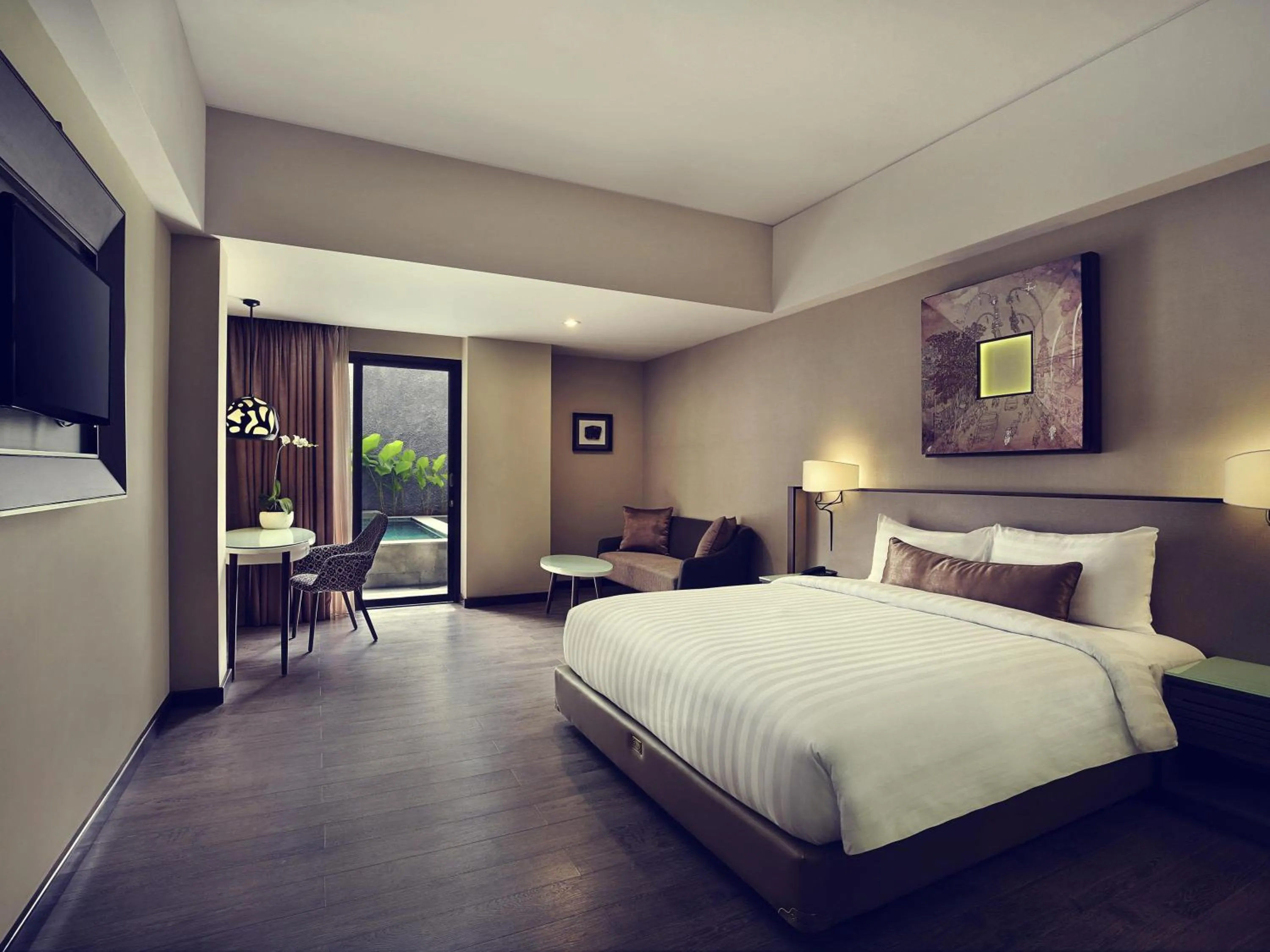 Bedroom, Bed in Mercure Bali Legian