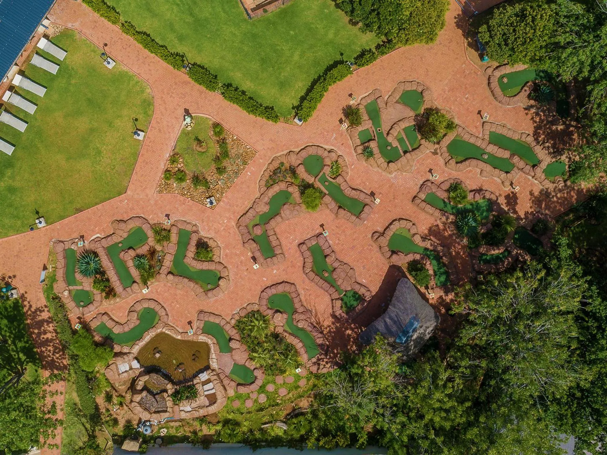 Minigolf in Kiara Lodge