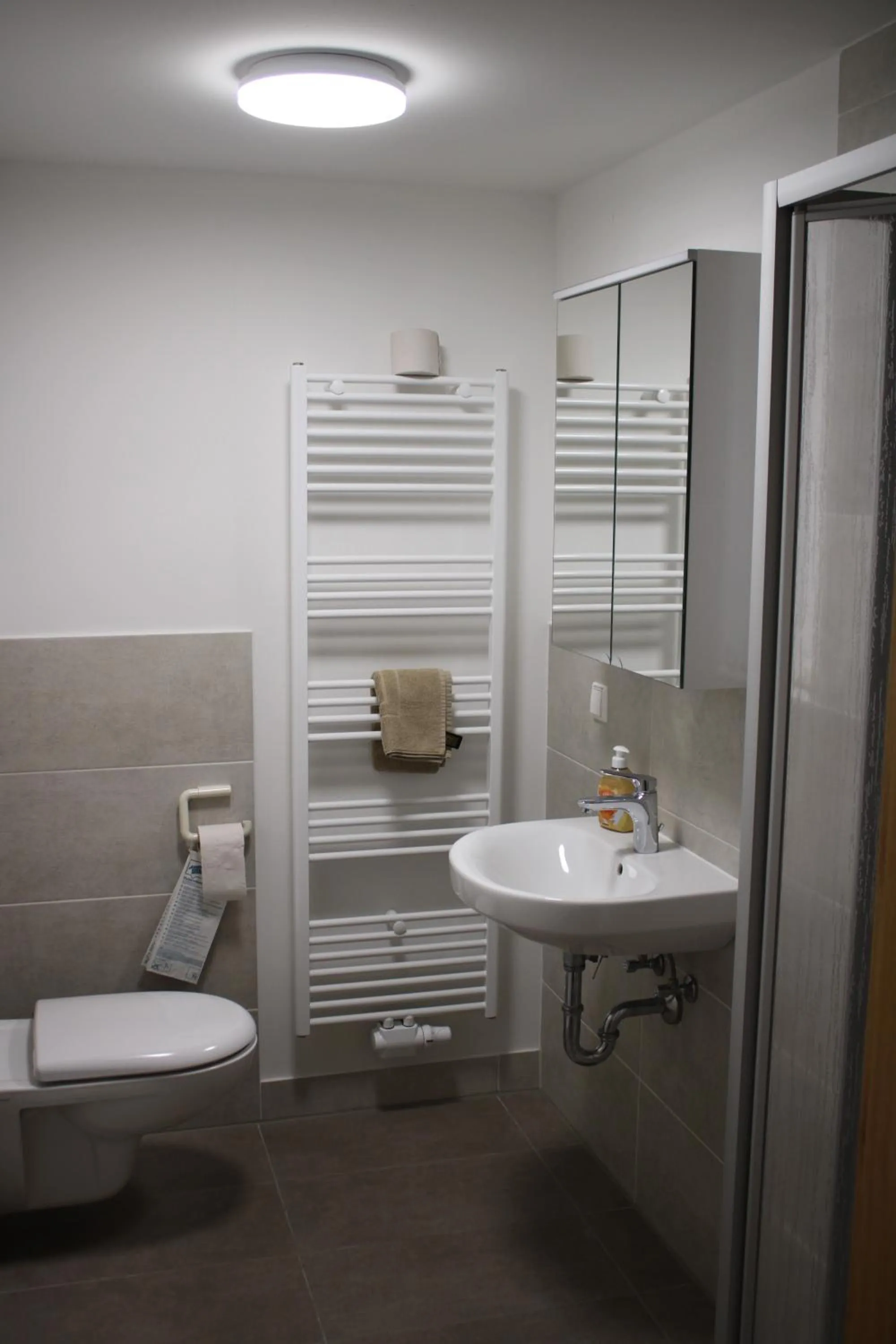 Toilet in Gästehäuser St. Marienthal