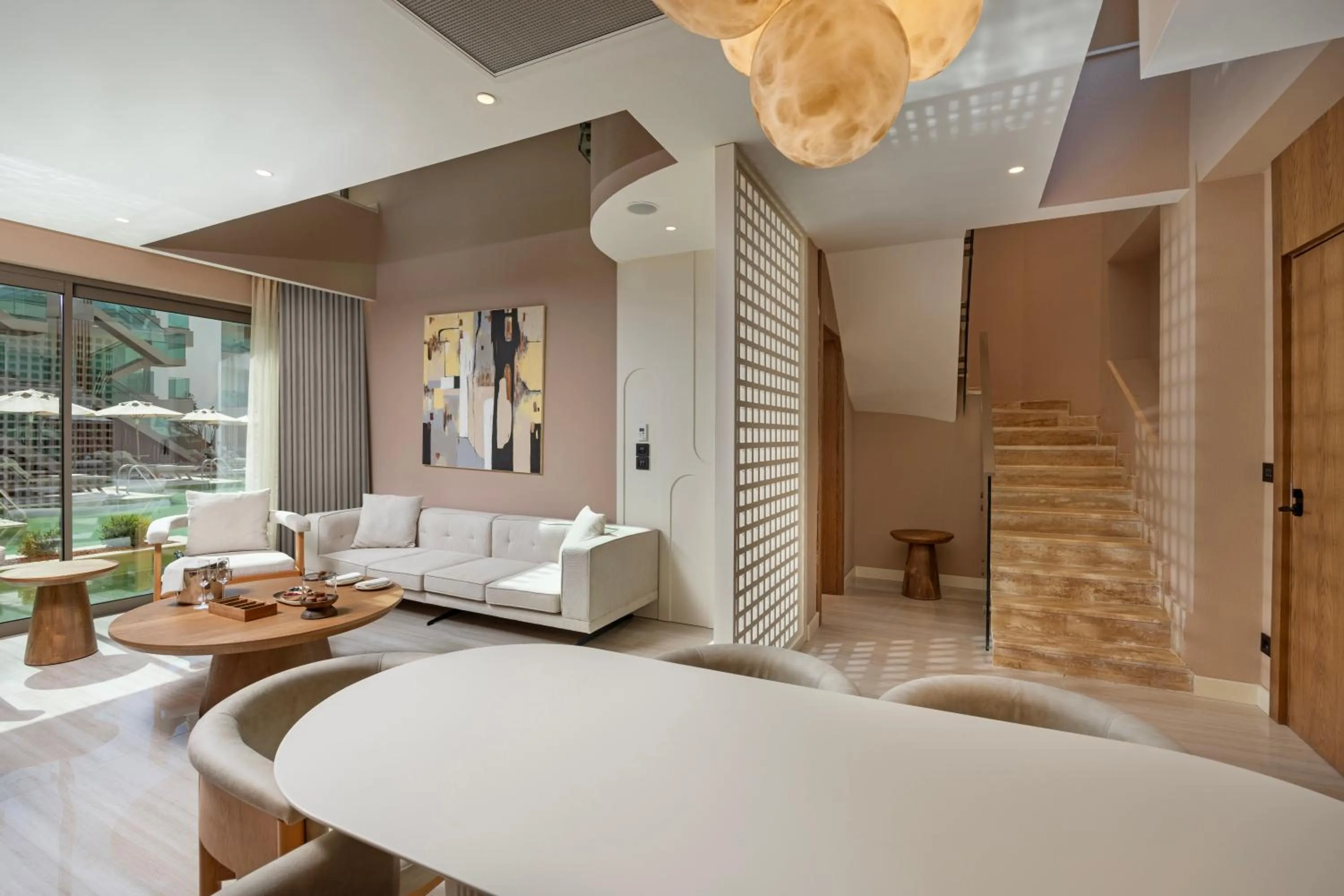 Dining area in Liberty Signa