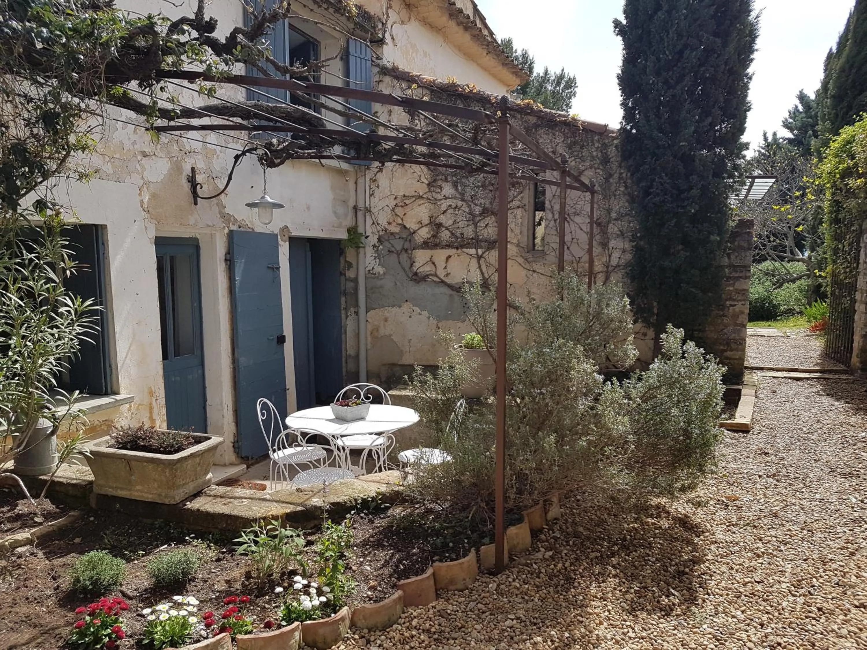 Garden in Les Gites de Catherine