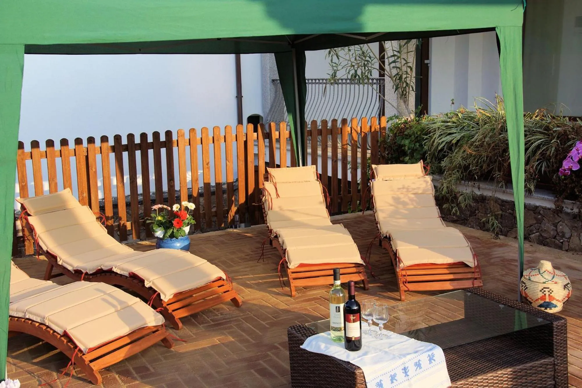 Patio in Sa Fiorida case vacanze