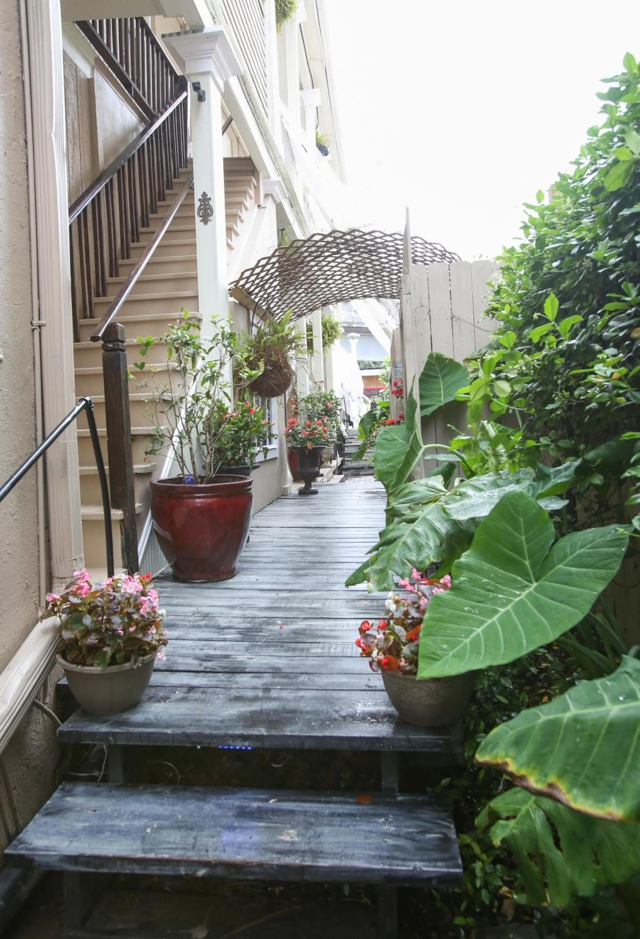Garden in Fleur De Lis Mansion