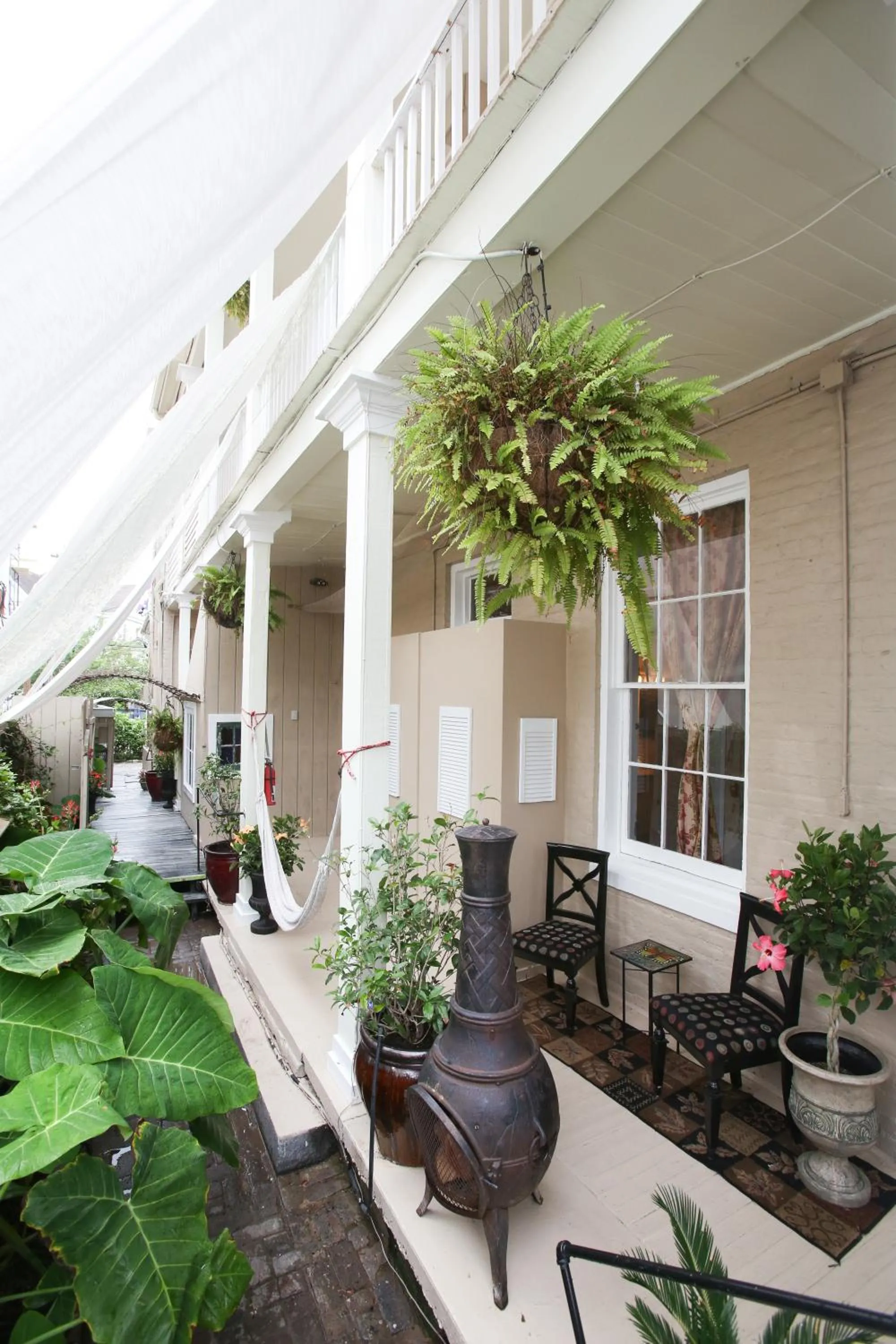 Balcony/Terrace in Fleur De Lis Mansion