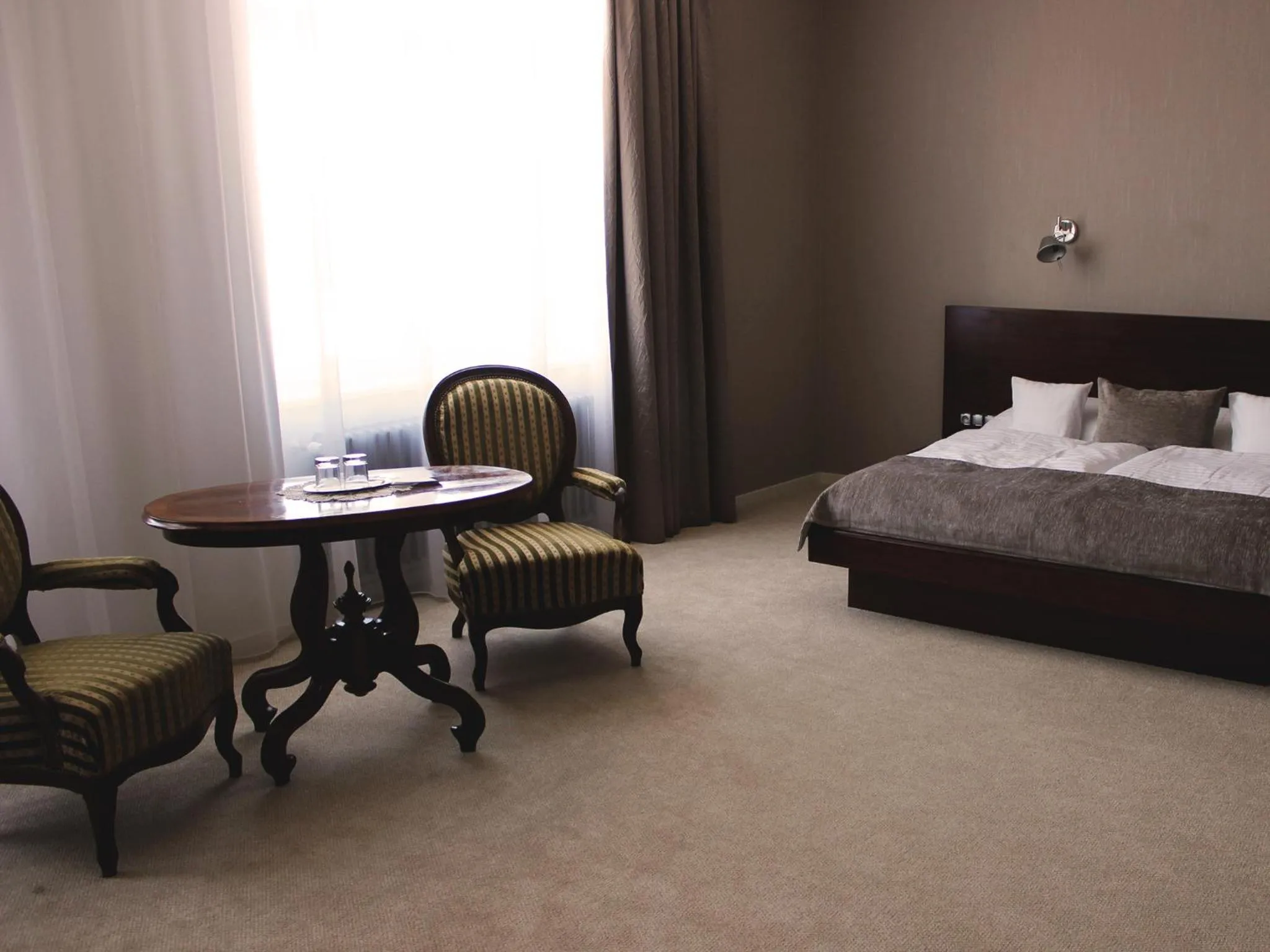 Bedroom, Bed in Hotel Lev