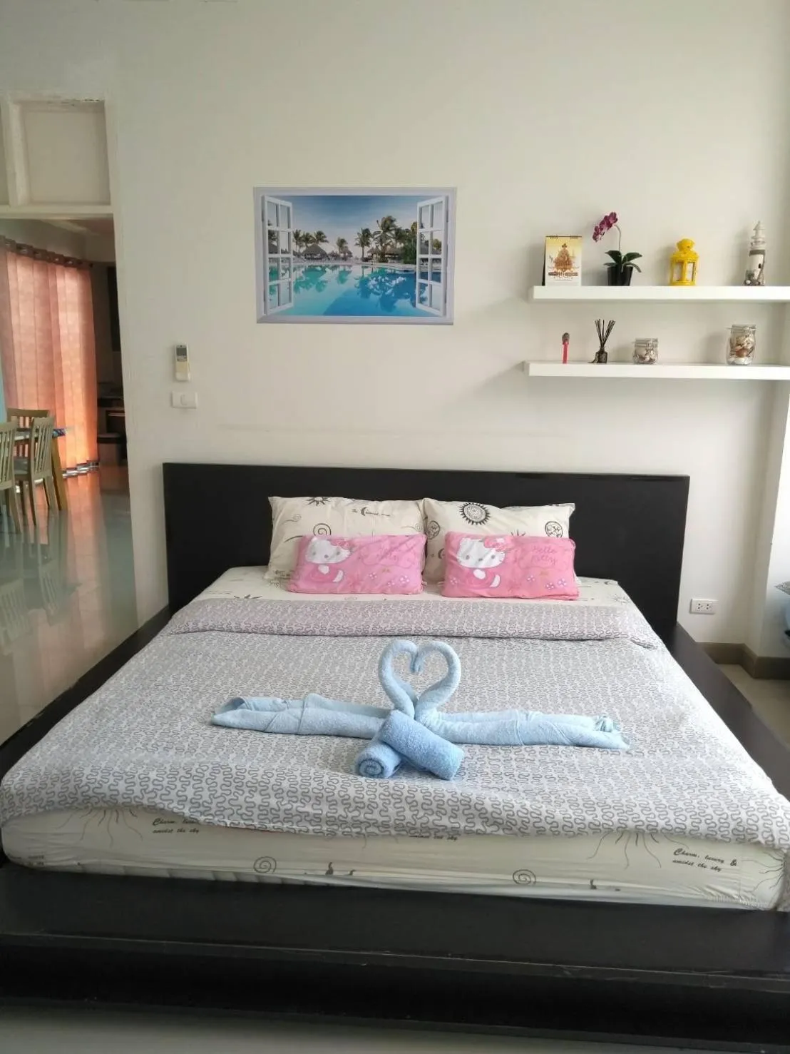 Bed in Casa Seaside Rayong Unit 23