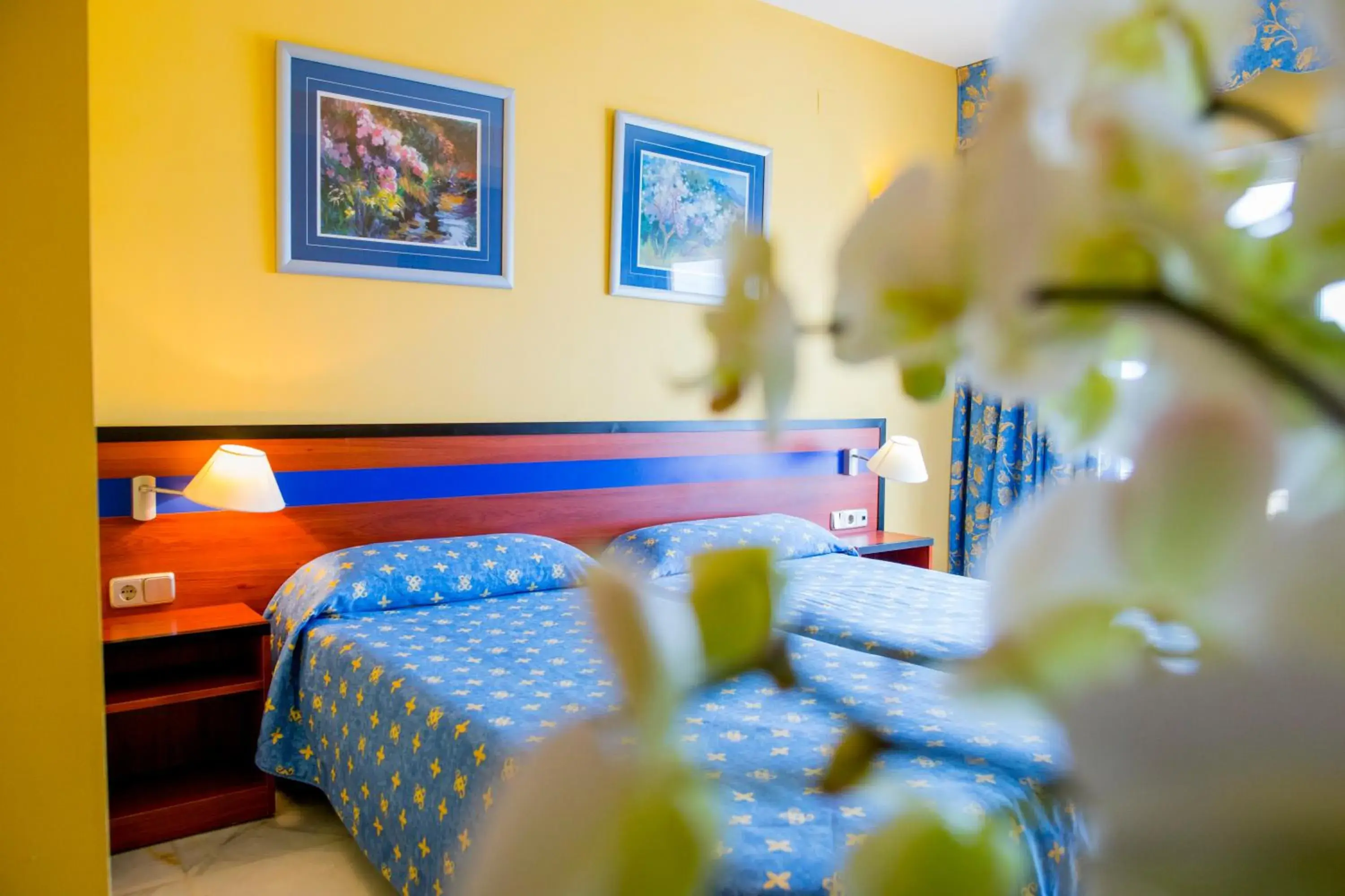 Bed in Hotel Biarritz Bed in Hotel Biarritz