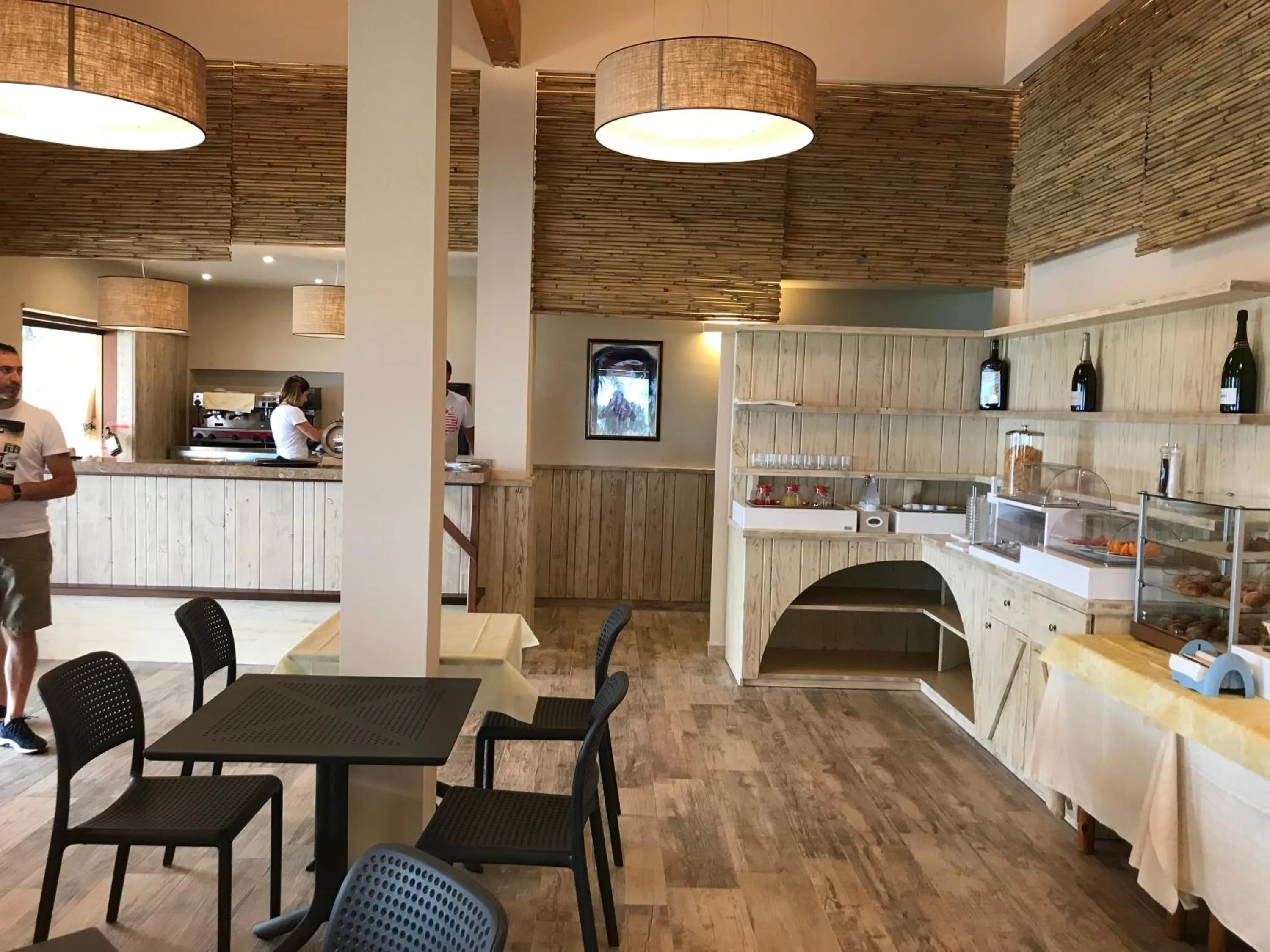 Italian breakfast in Borgo San Cosmo Tropea