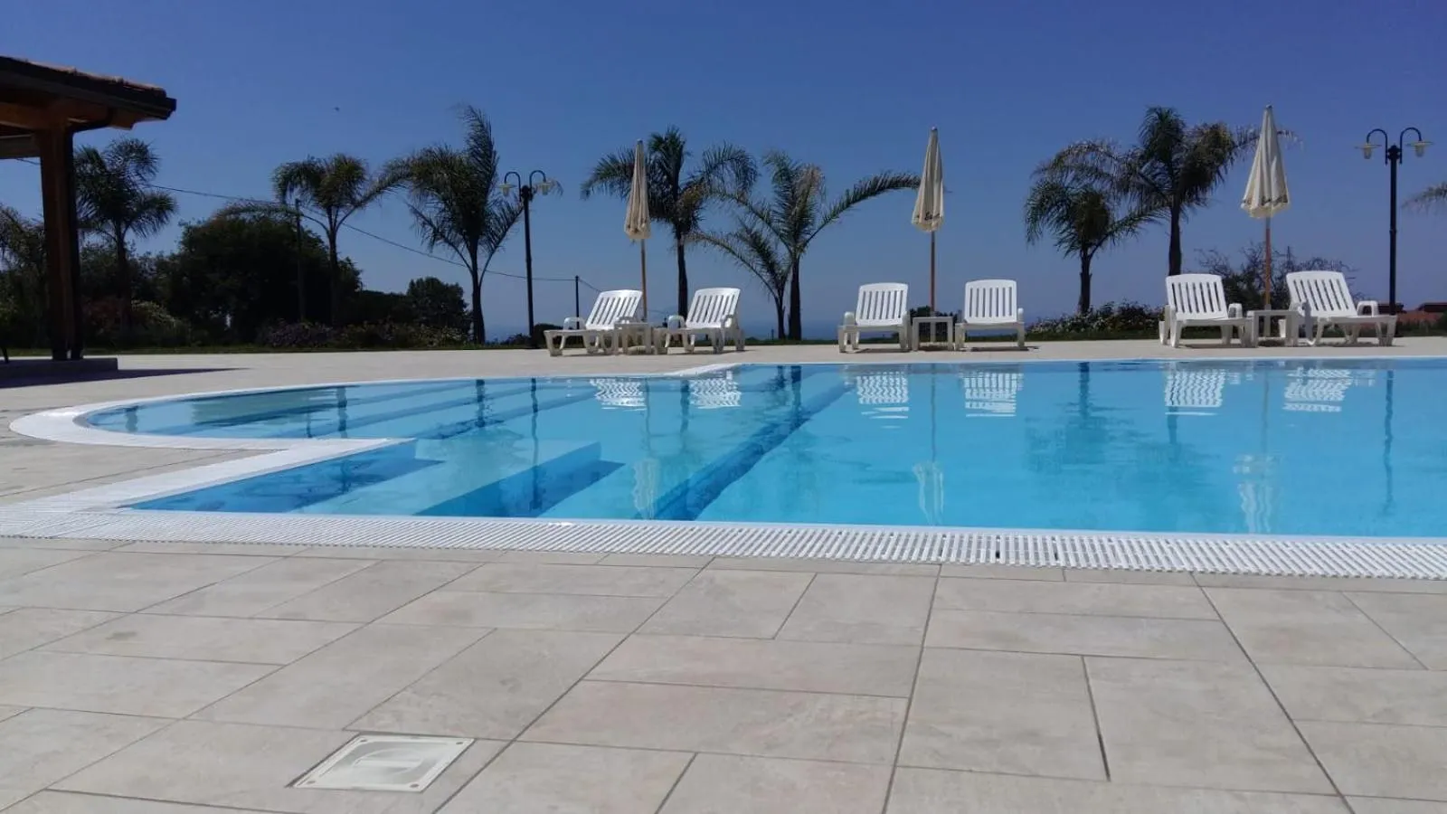Swimming pool in Borgo San Cosmo Tropea