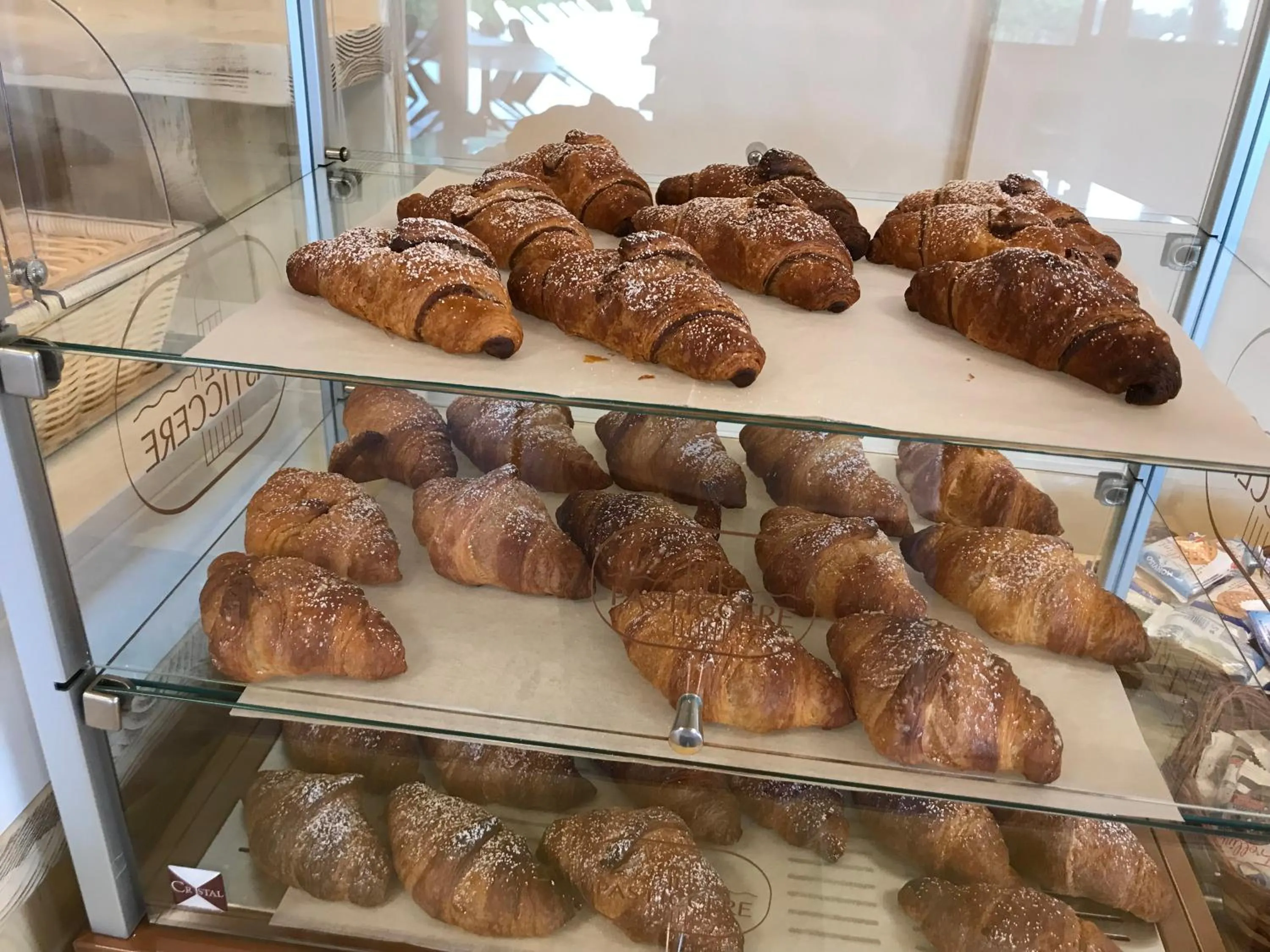 Italian breakfast in Borgo San Cosmo Tropea