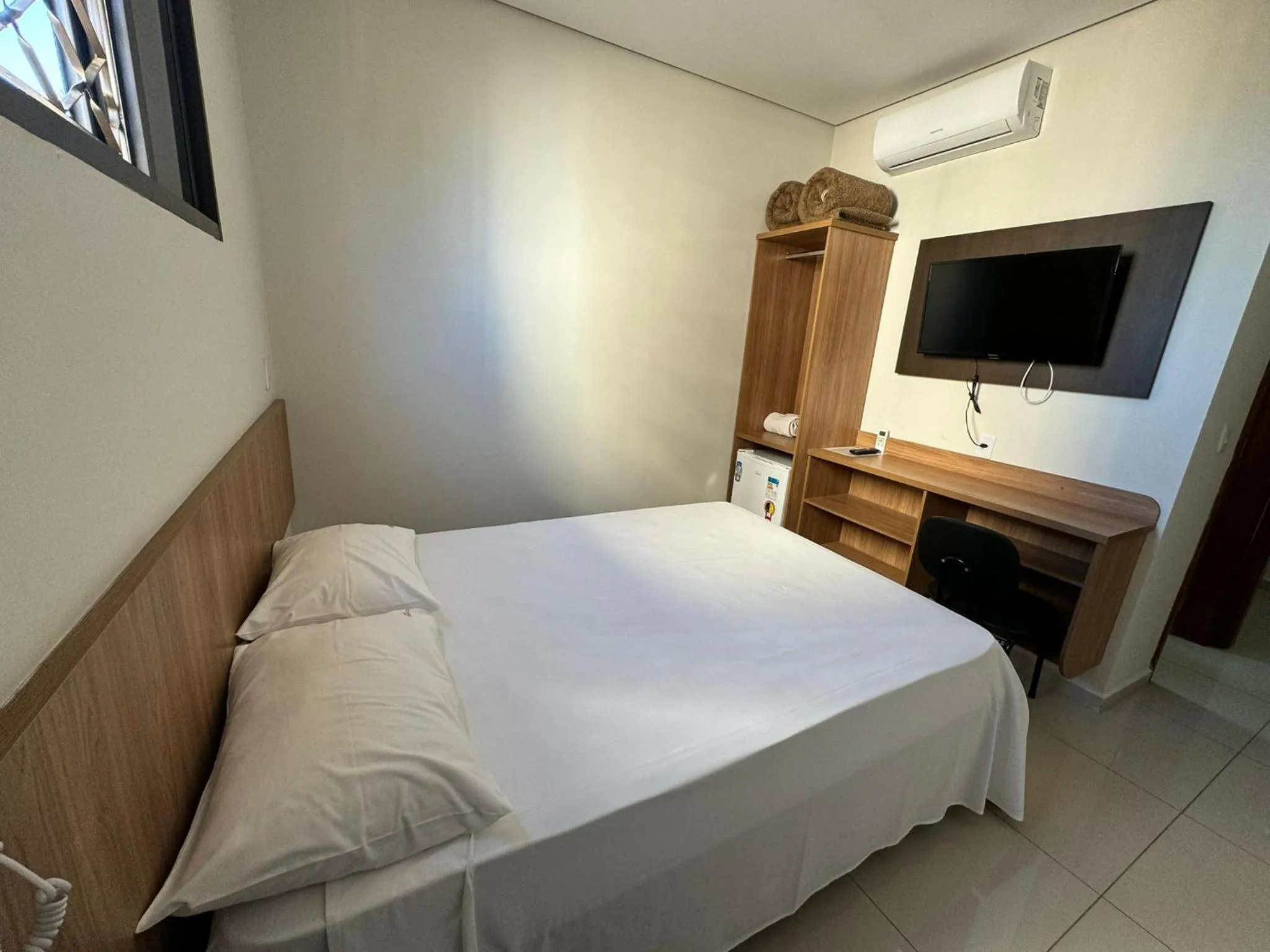 Bed in Pousada Esmeralda Olímpia