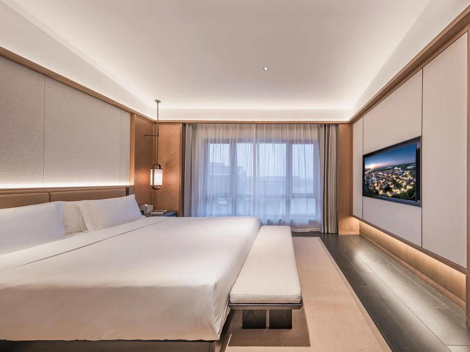 Bedroom, Bed in Homm Changchun Beihu