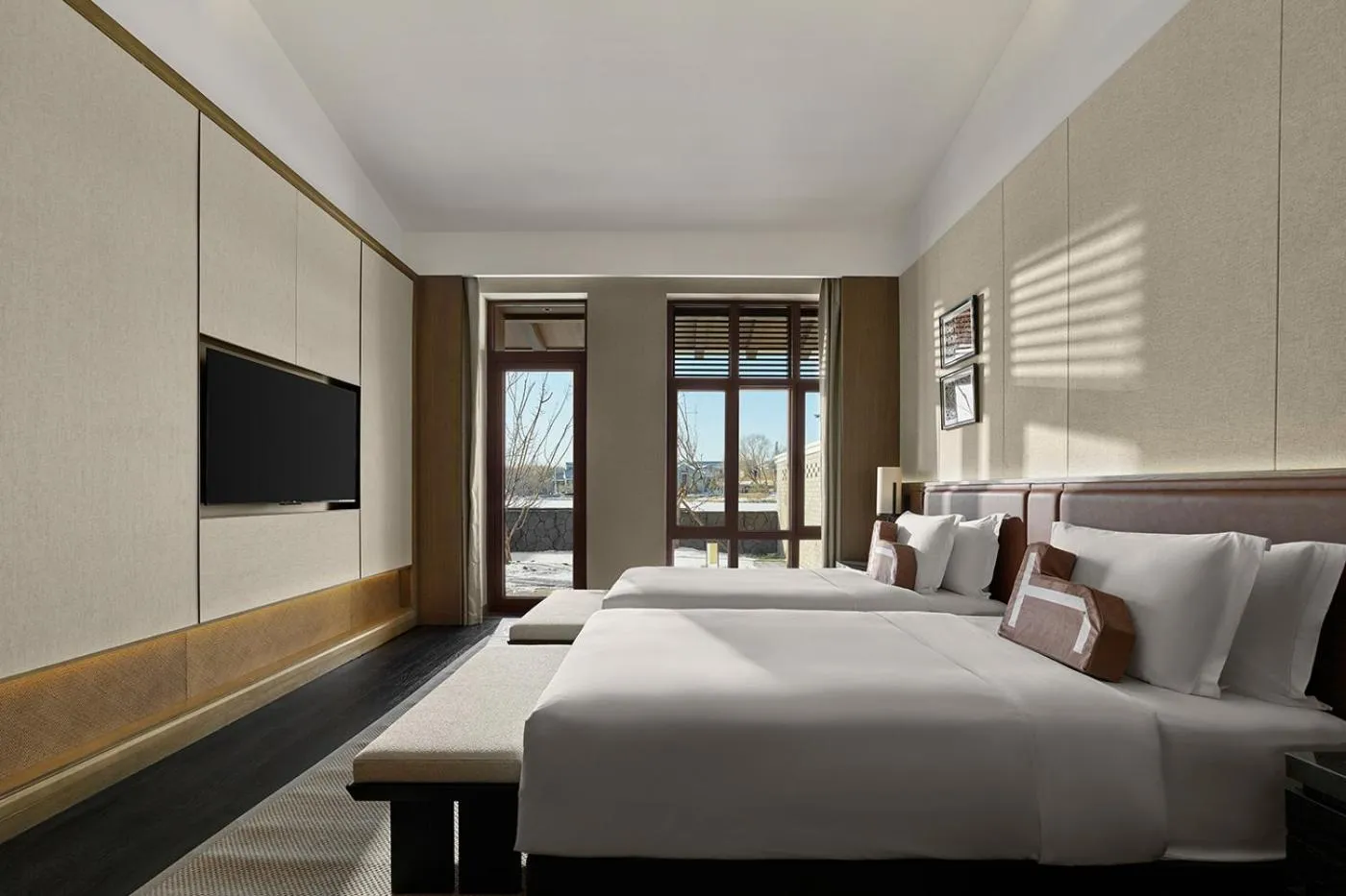 Bedroom, Bed in Homm Changchun Beihu