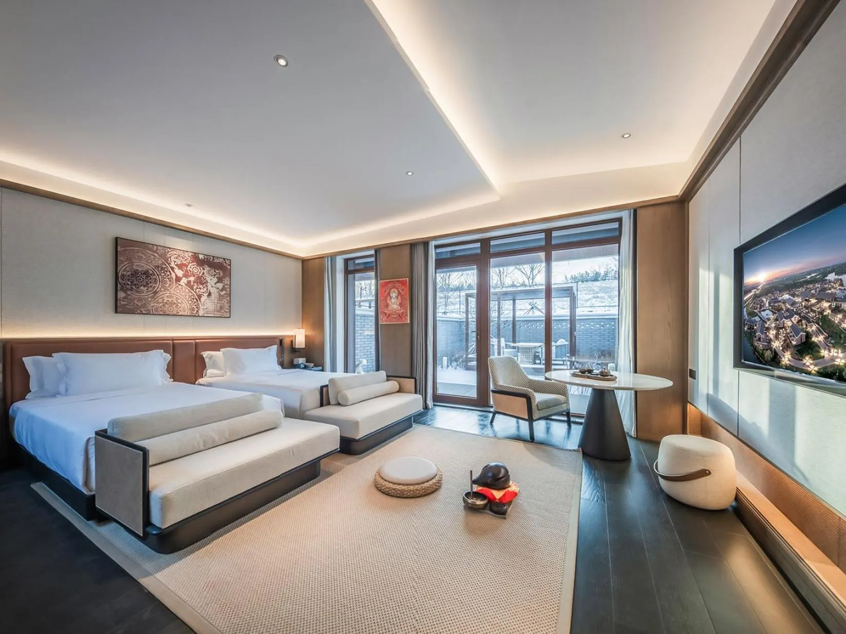 Bedroom, Bed in Homm Changchun Beihu