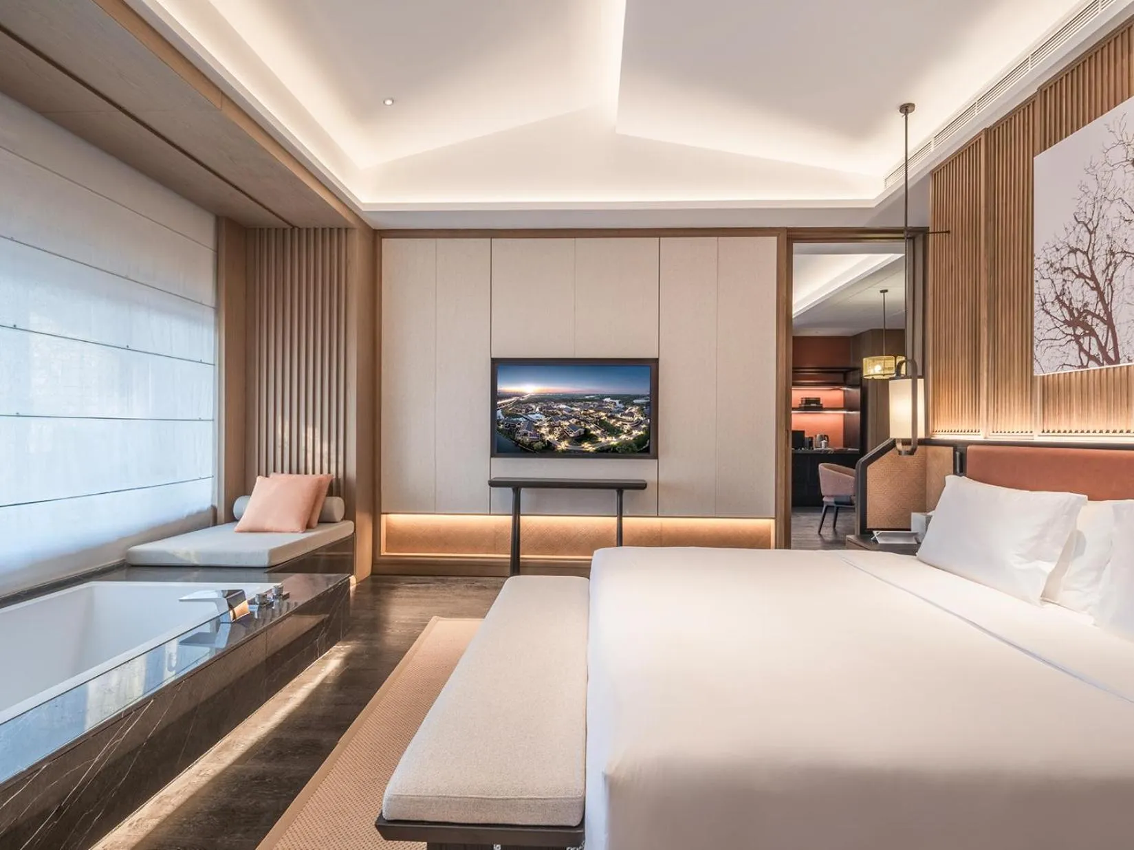 Bed in Homm Changchun Beihu