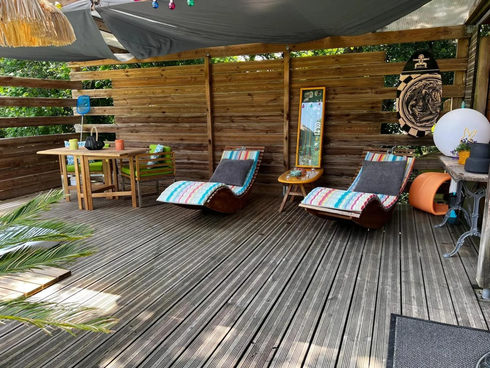 Patio in MAROSENIA TTIKI - Cabanes et Spa