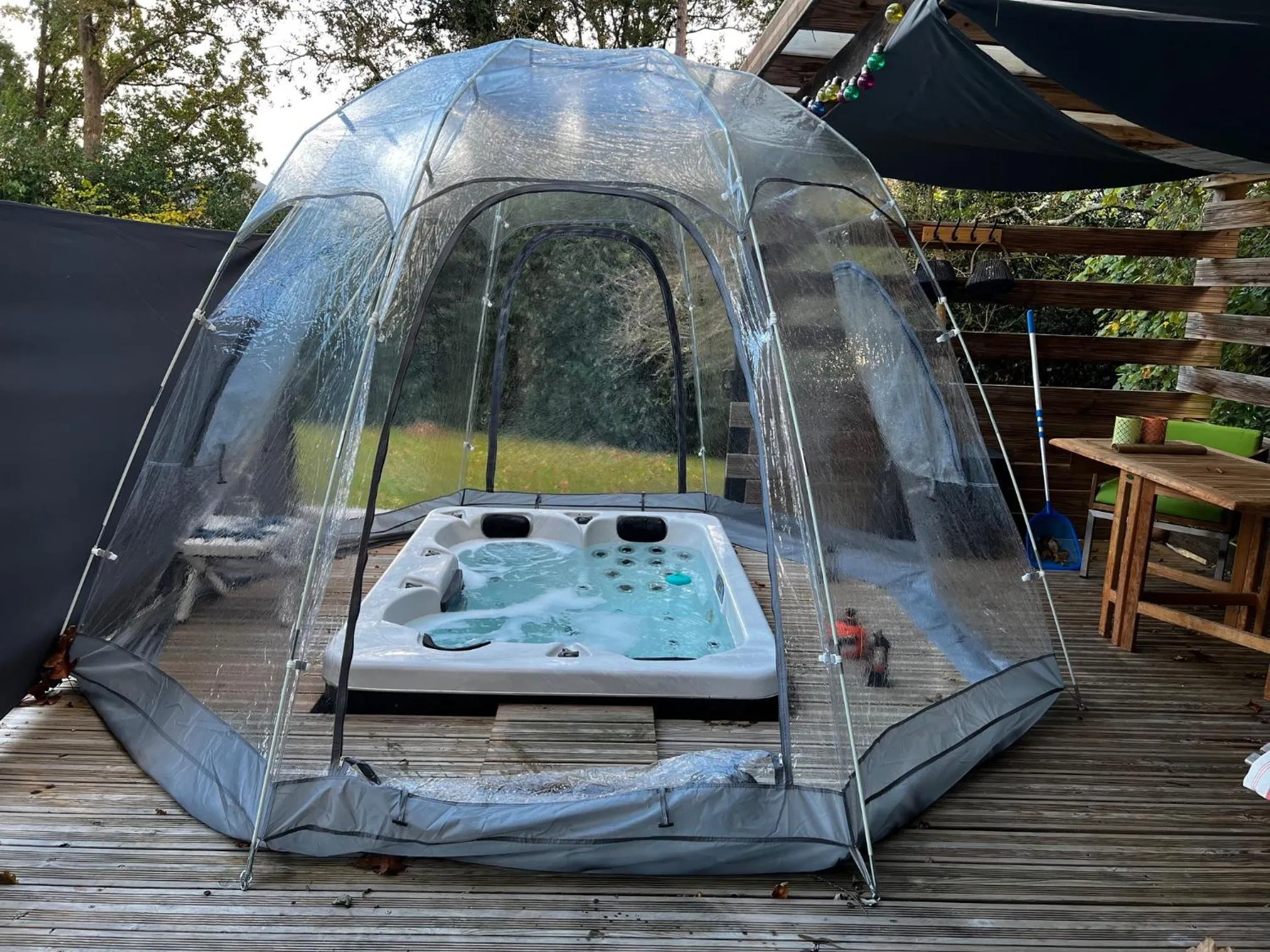 Patio in MAROSENIA TTIKI - Cabanes et Spa