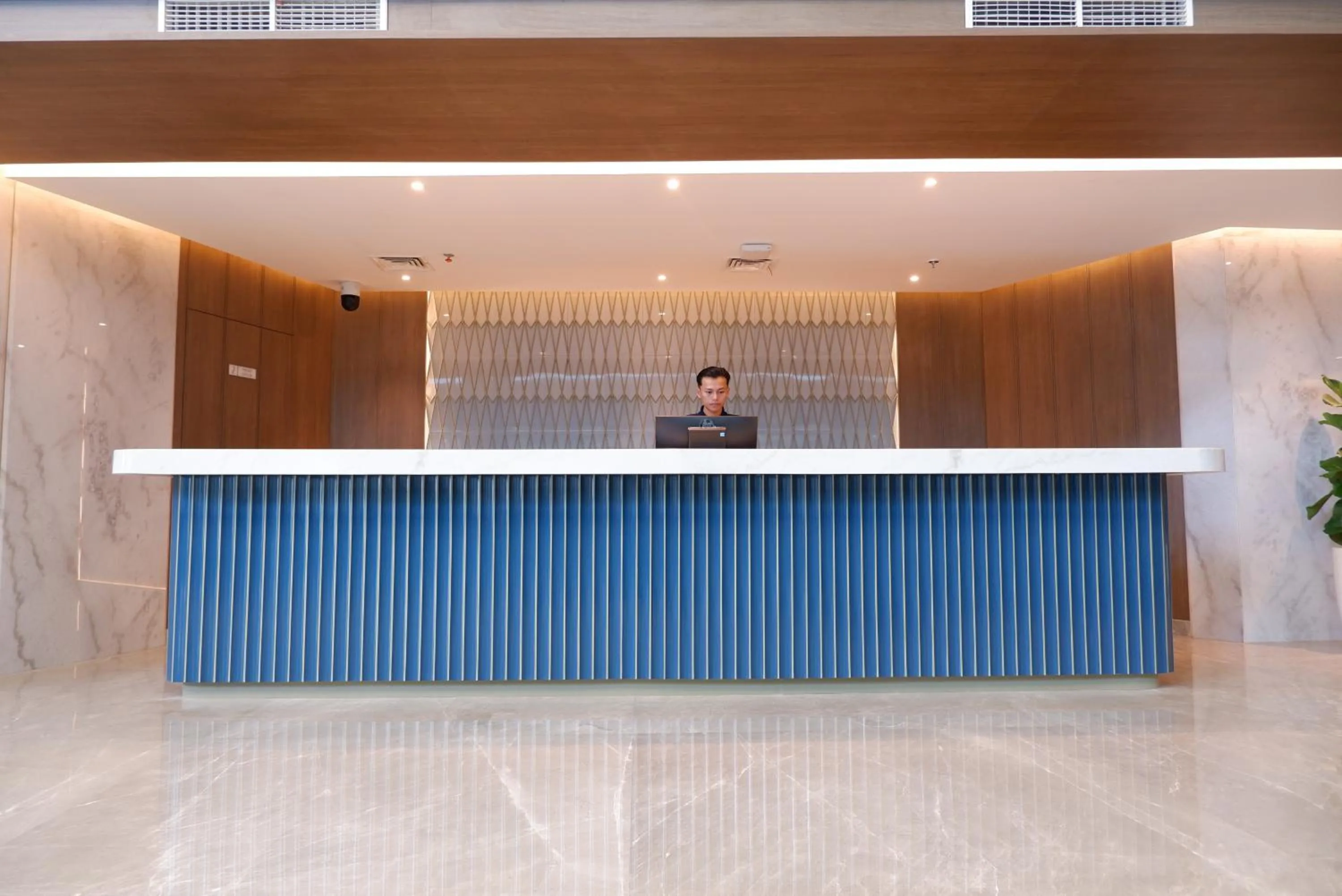 Lobby or reception in Grand Anara Airport Hotel