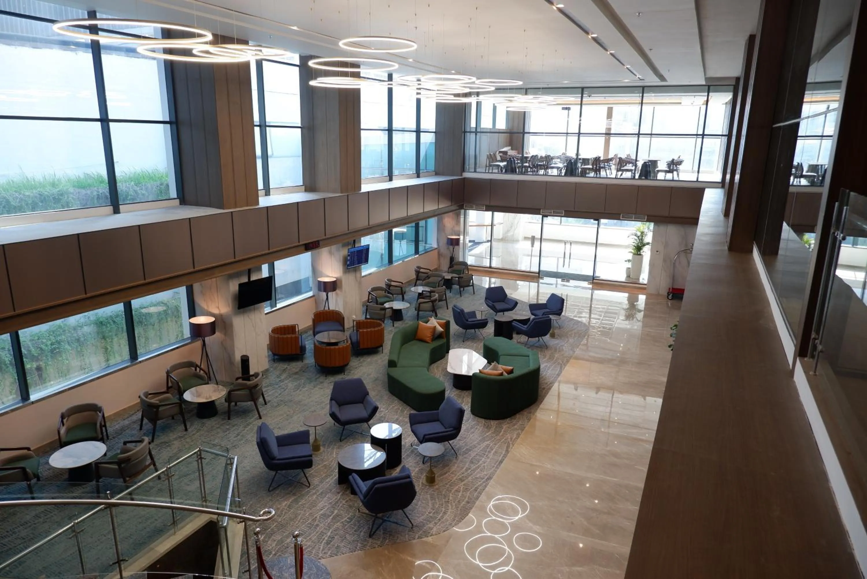 Lobby or reception in Grand Anara Airport Hotel