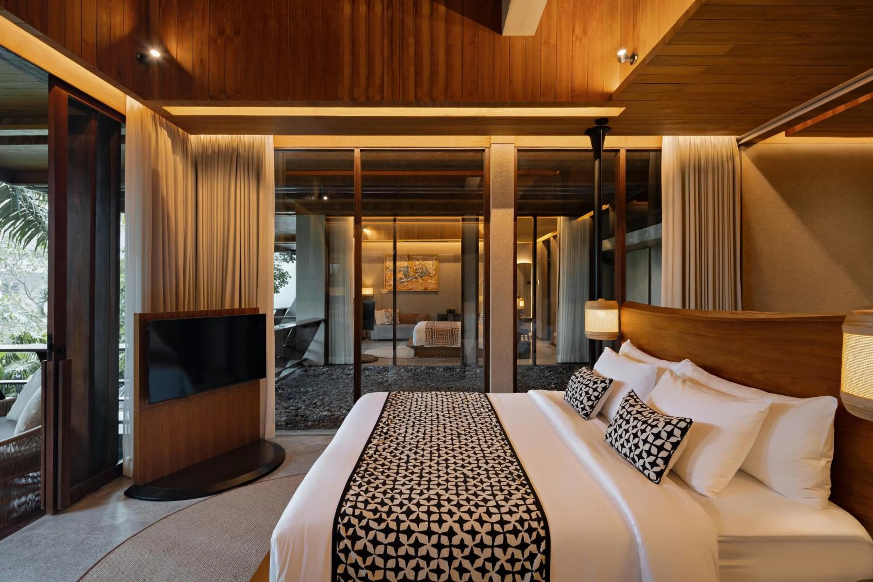 Bed in The Kemilau Ubud
