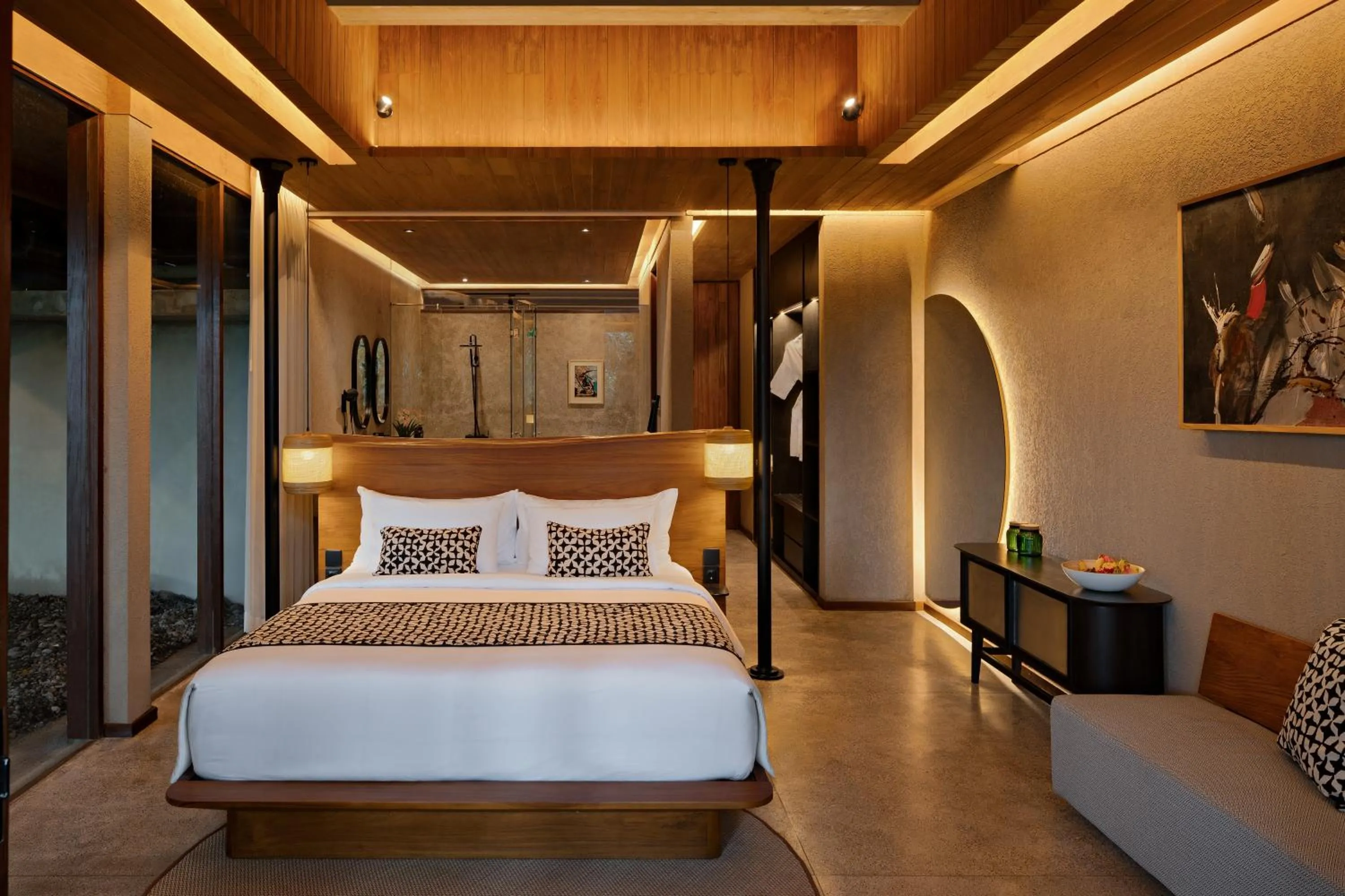 Bed in The Kemilau Ubud