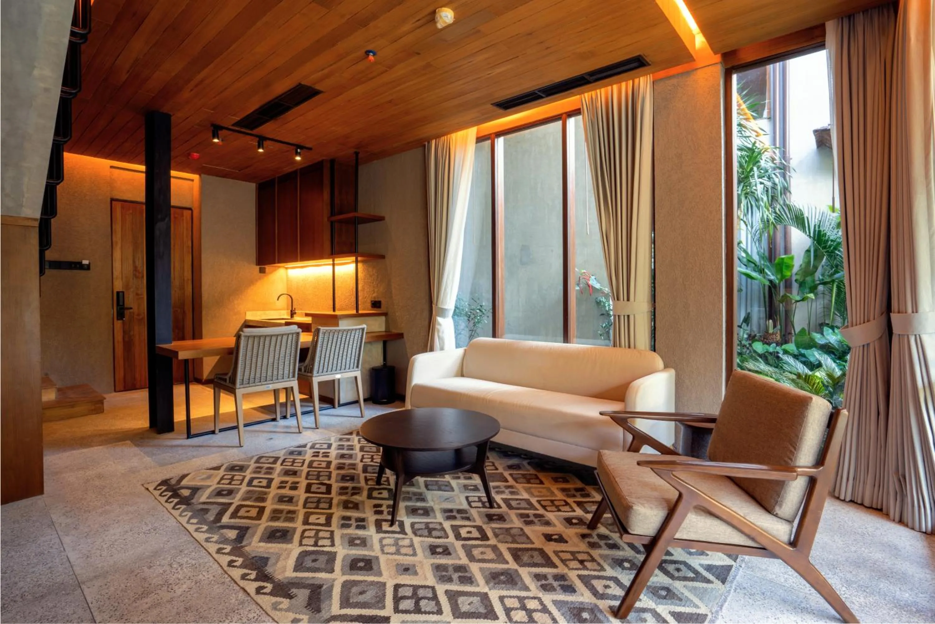 Living room in The Kemilau Ubud