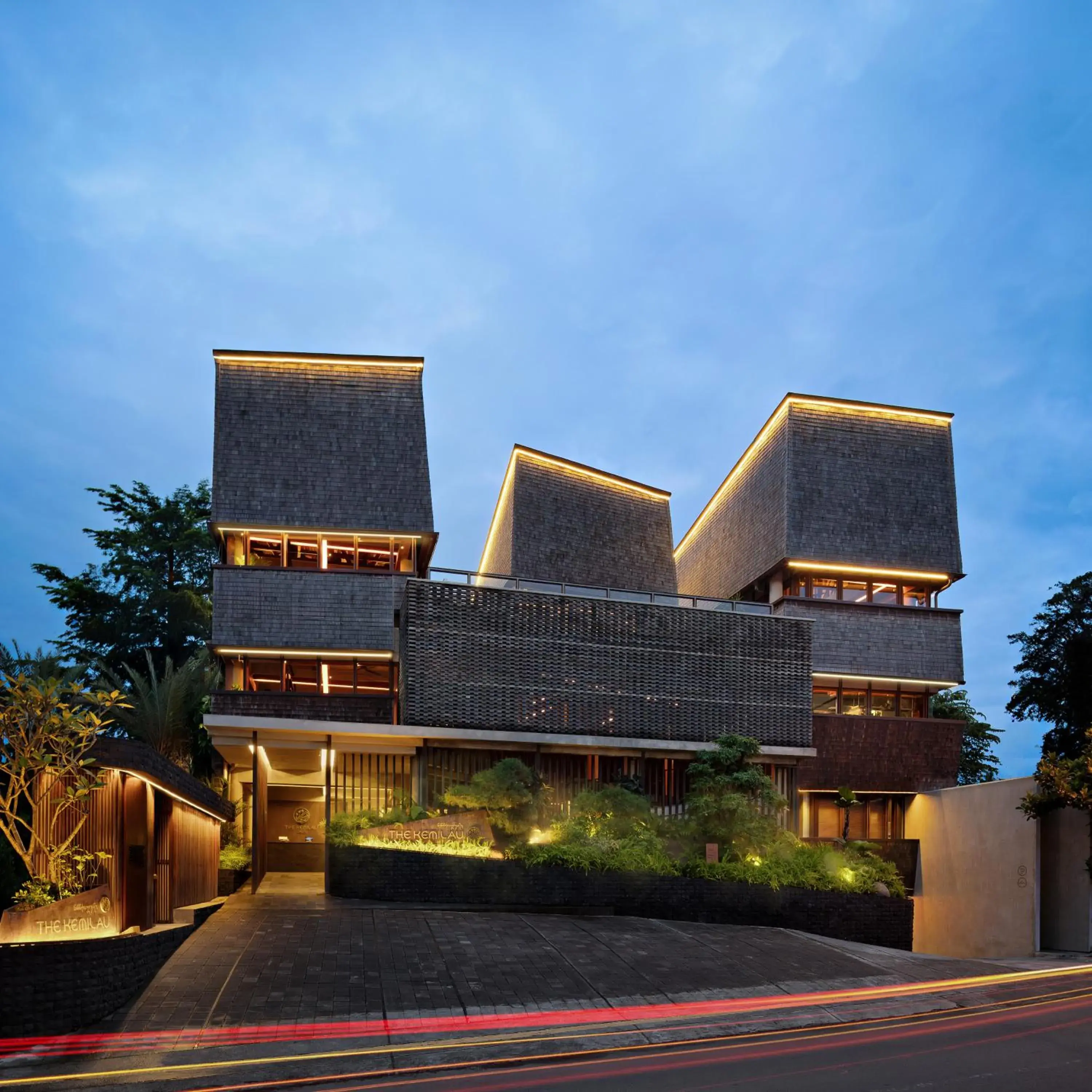 Property building in The Kemilau Ubud Property building in The Kemilau Ubud