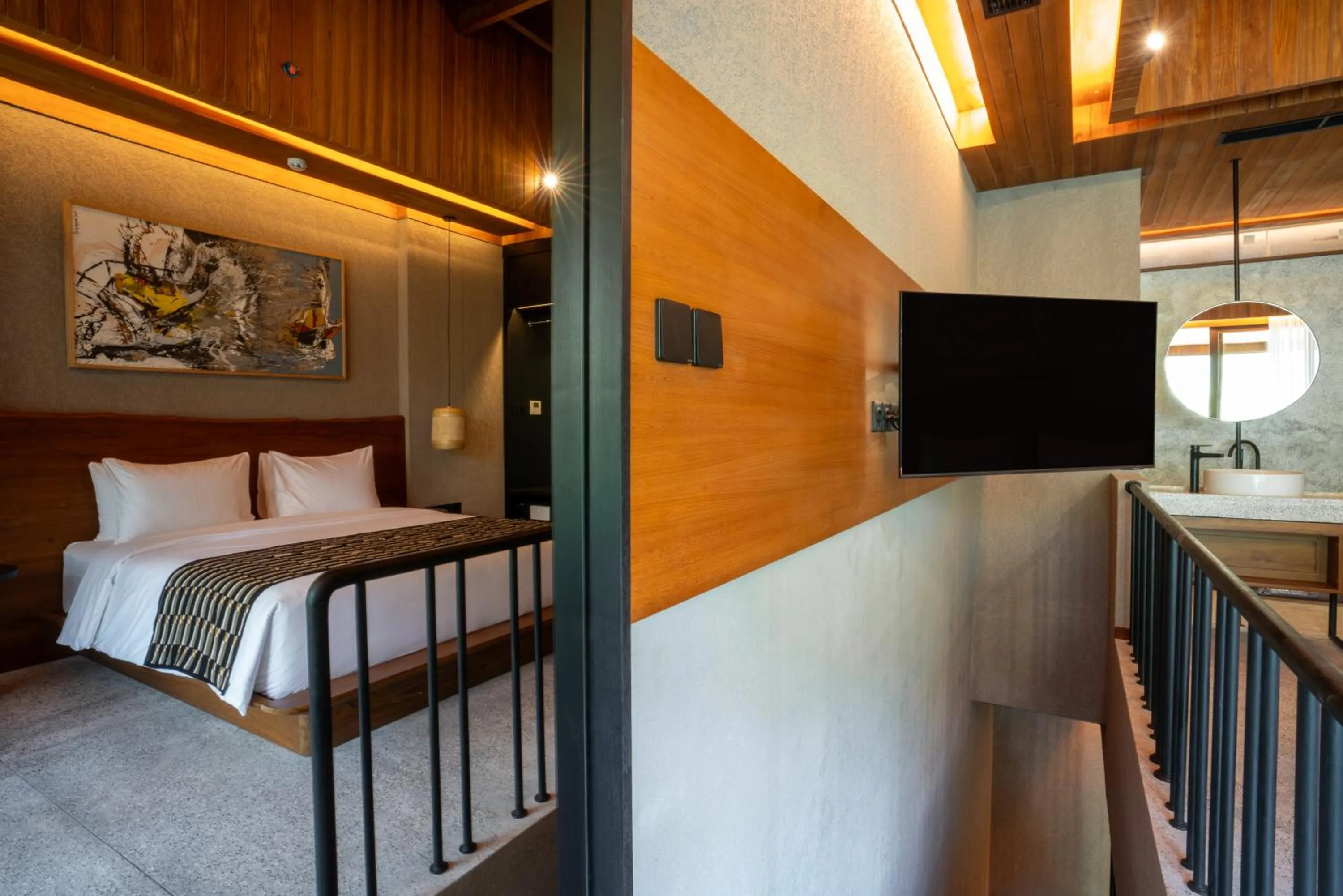 Bedroom, Bed in The Kemilau Ubud