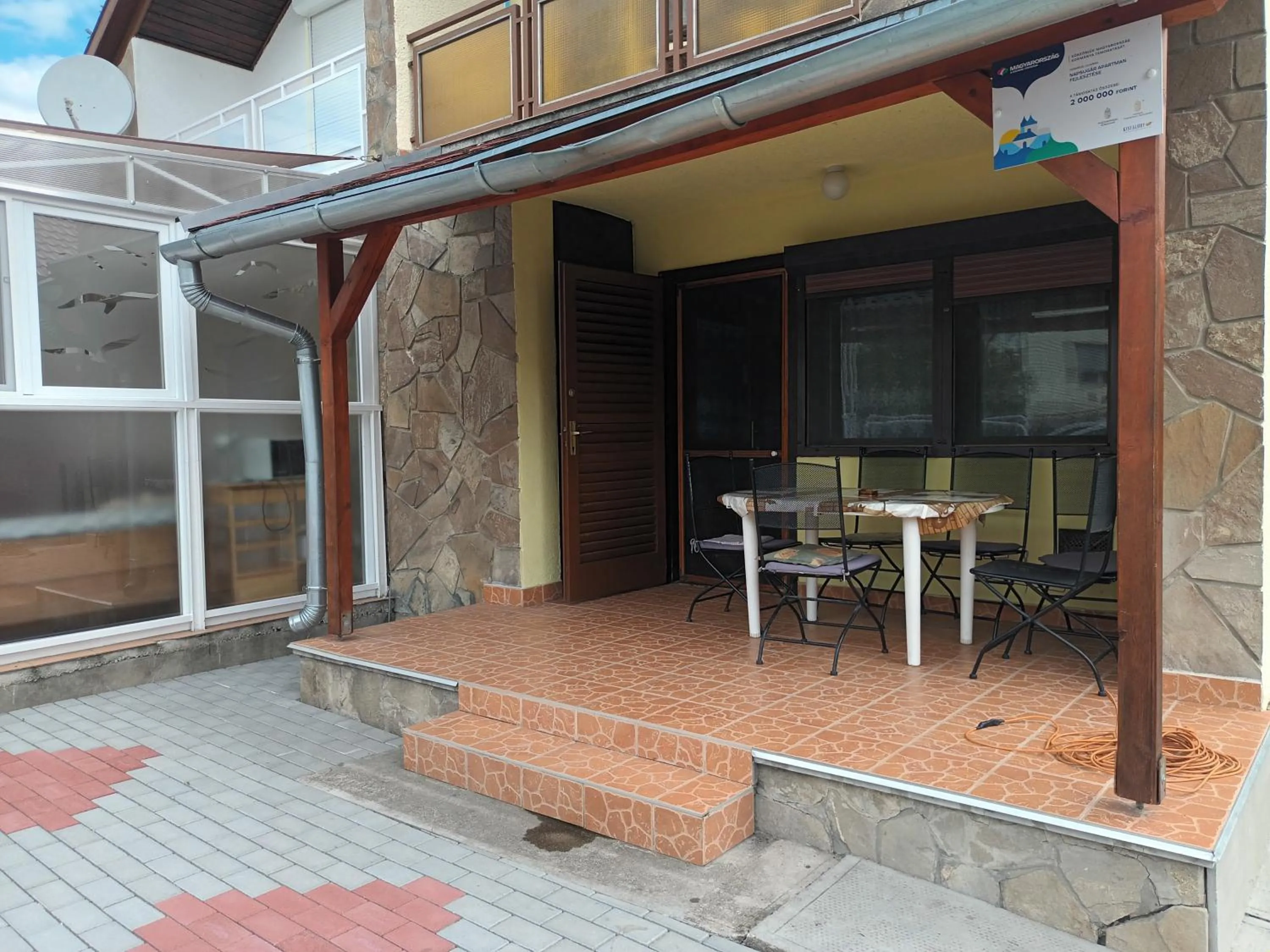 A whole holiday house with a garden in Fonyd for 2-10 persons