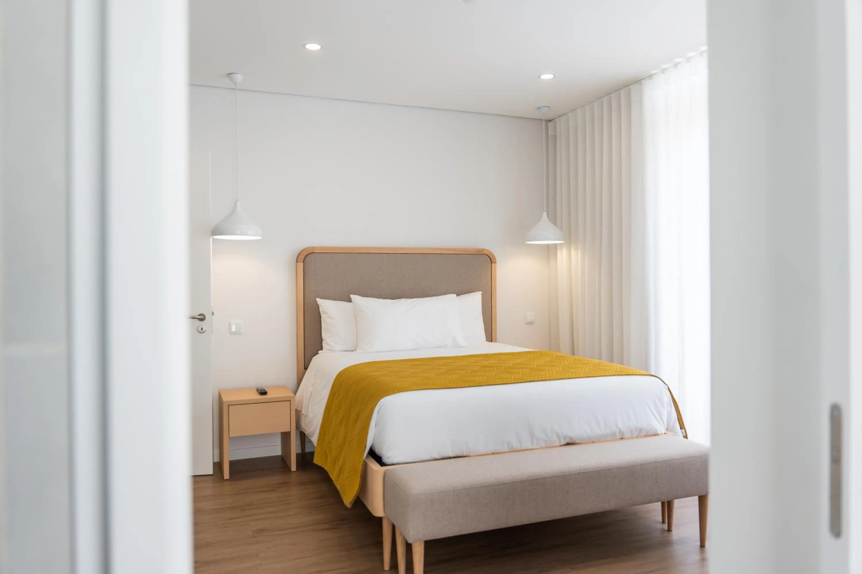 Bed in Azores Homes Resort & Spa