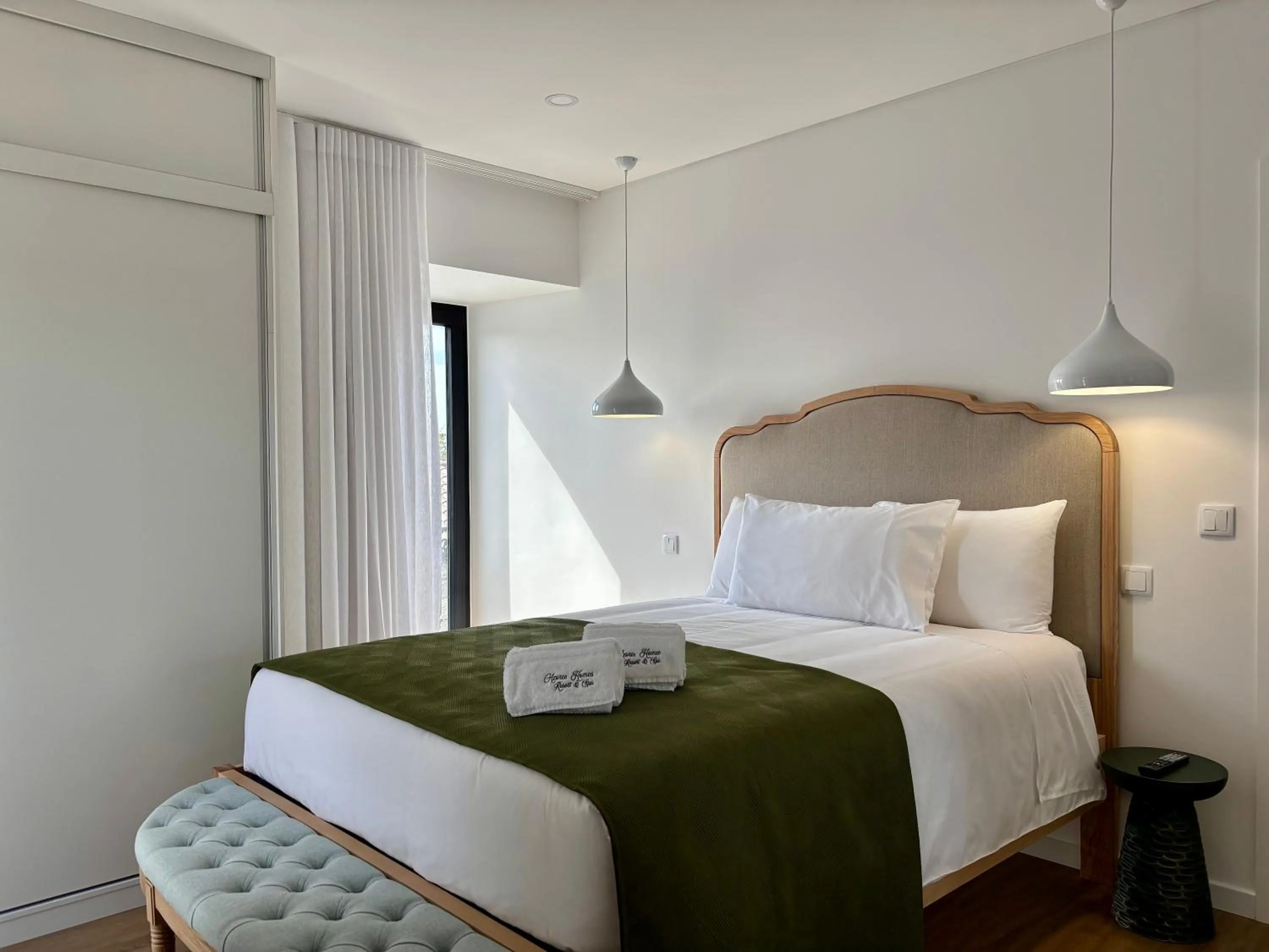 Bed in Azores Homes Resort & Spa