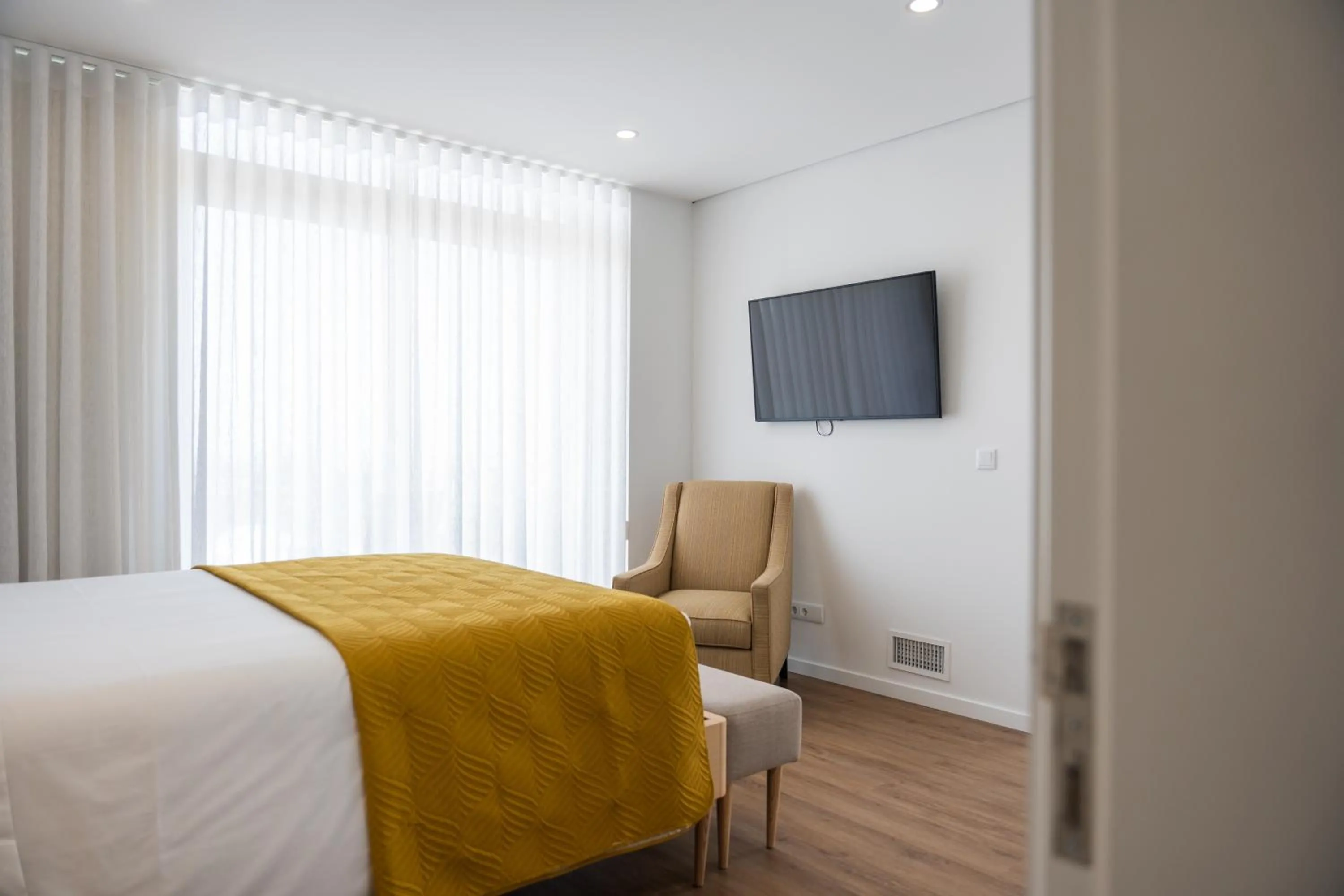 Bed in Azores Homes Resort & Spa