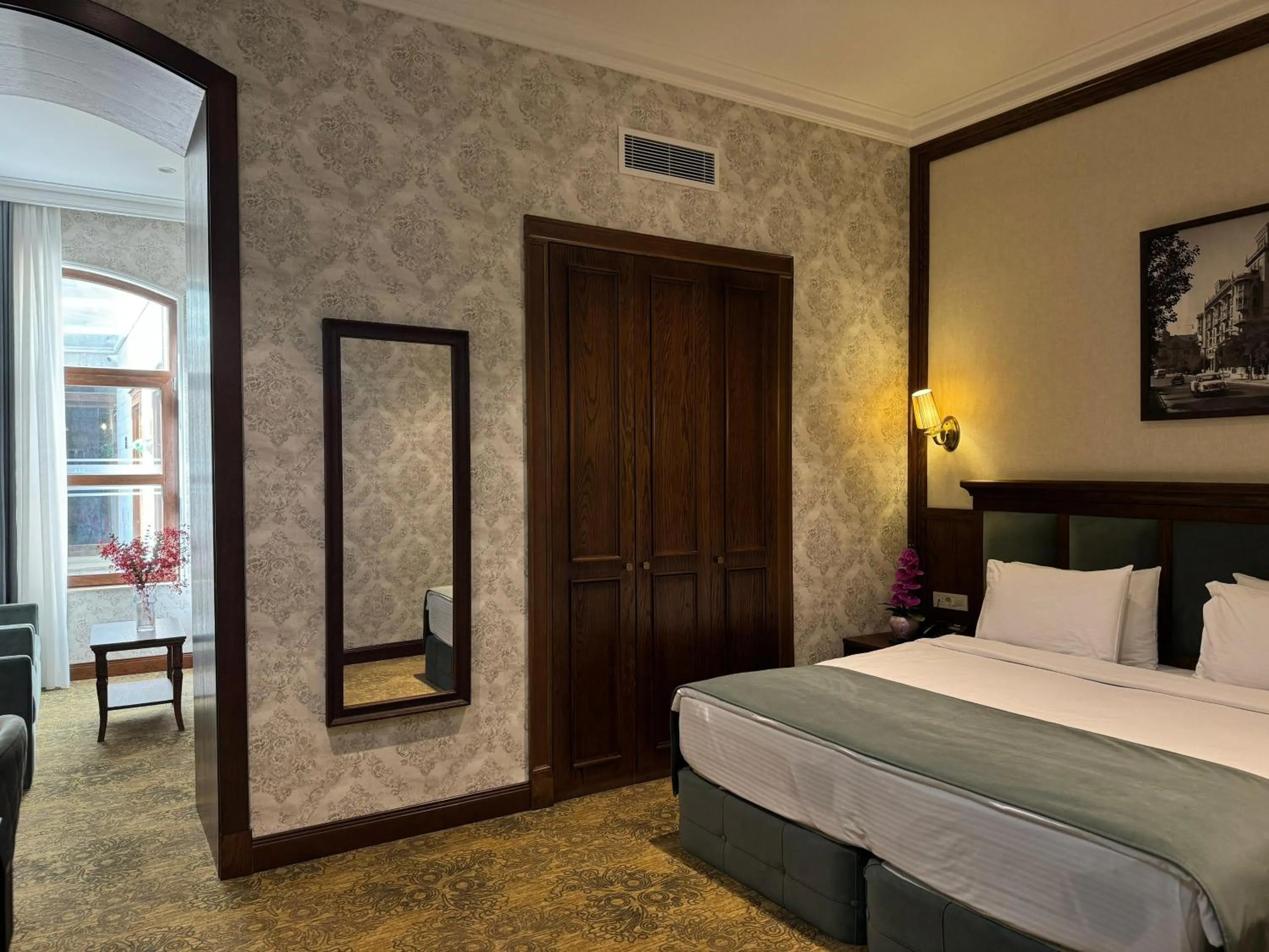 Bed in Midway Hotel Baku