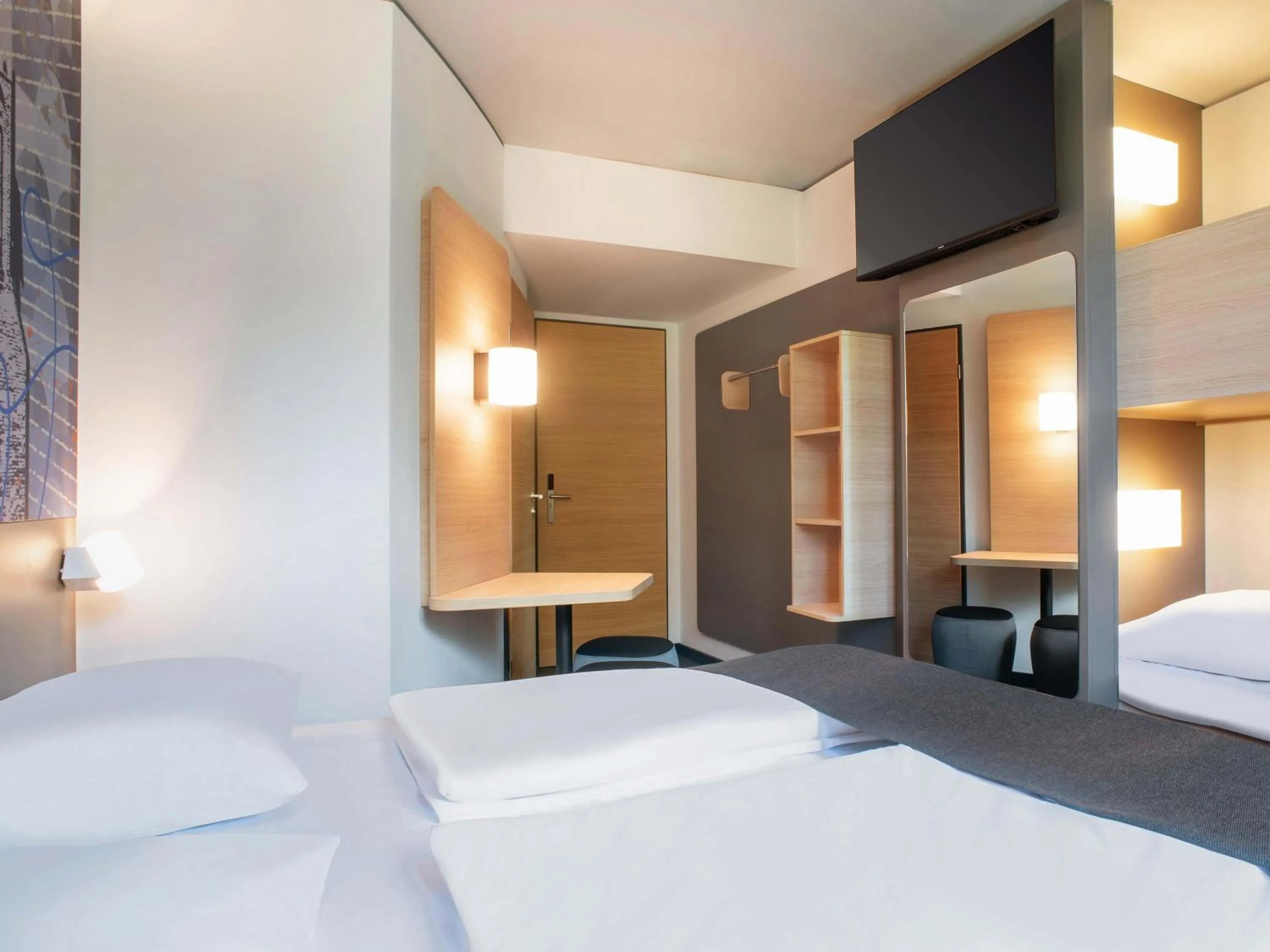 Photo of the whole room, Bed in B&B HOTEL Wismar