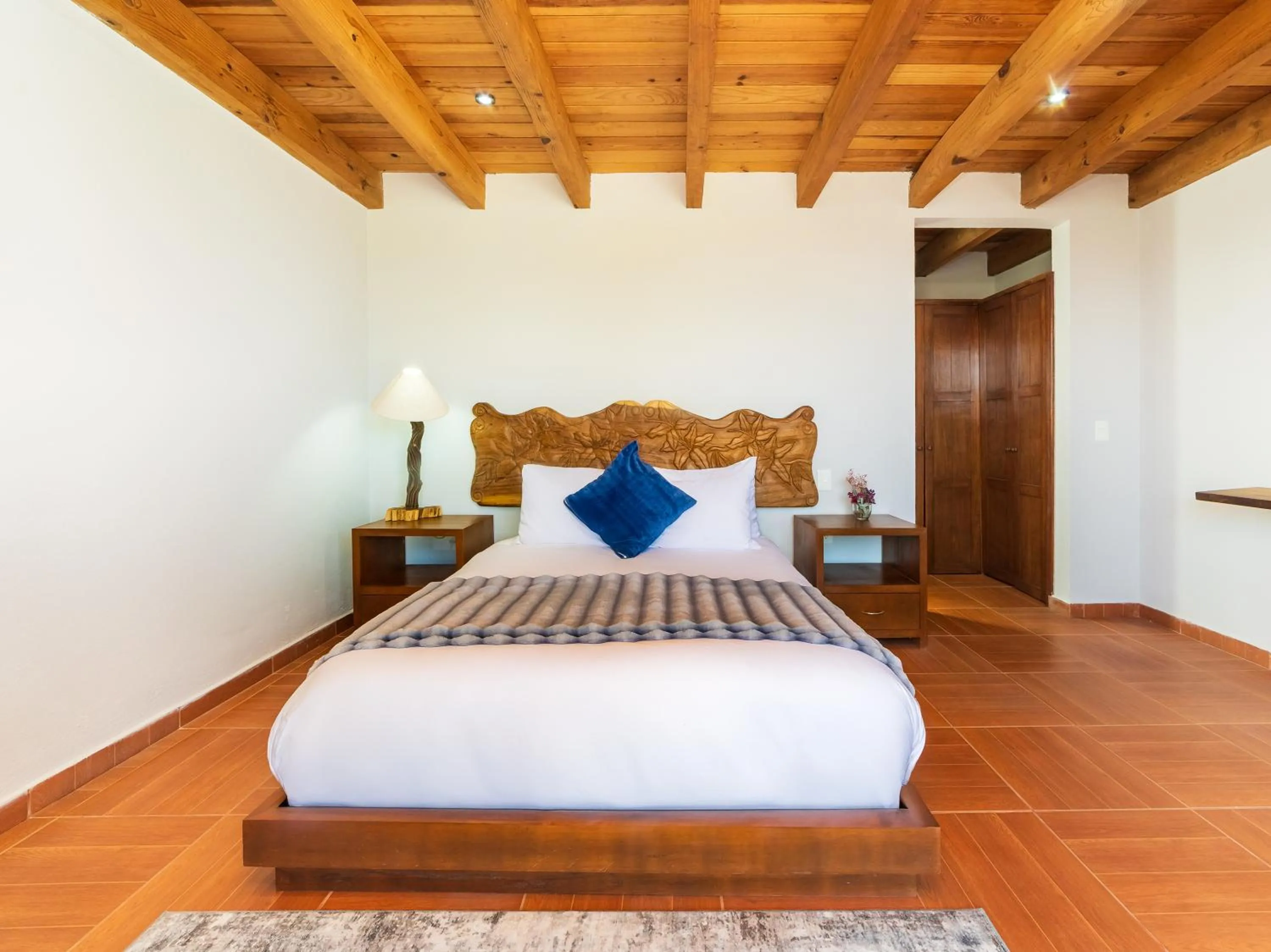Bed in Hotel Campestre, Valle de Bravo