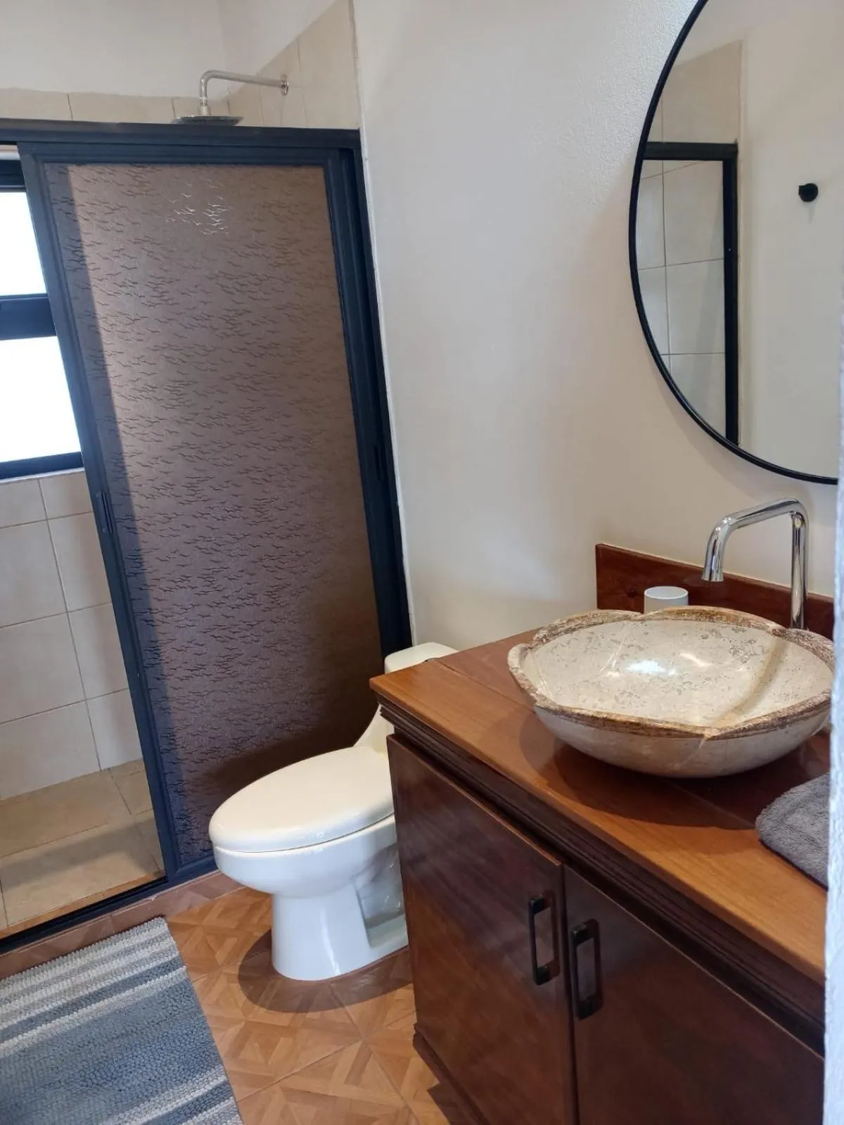 Bathroom in Hotel Campestre, Valle de Bravo