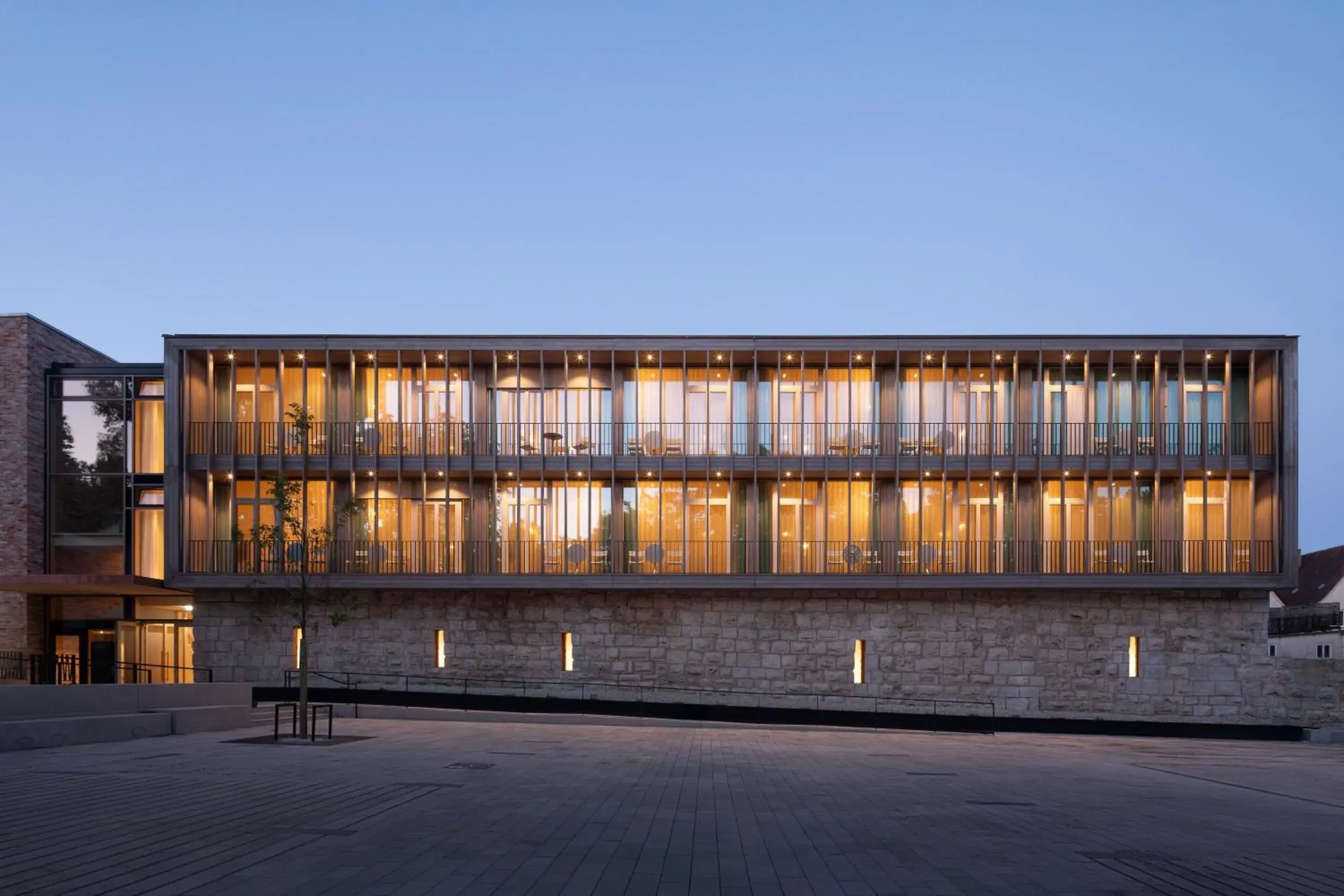 Property building in Hotel Krone Oettingen Property building in Hotel Krone Oettingen