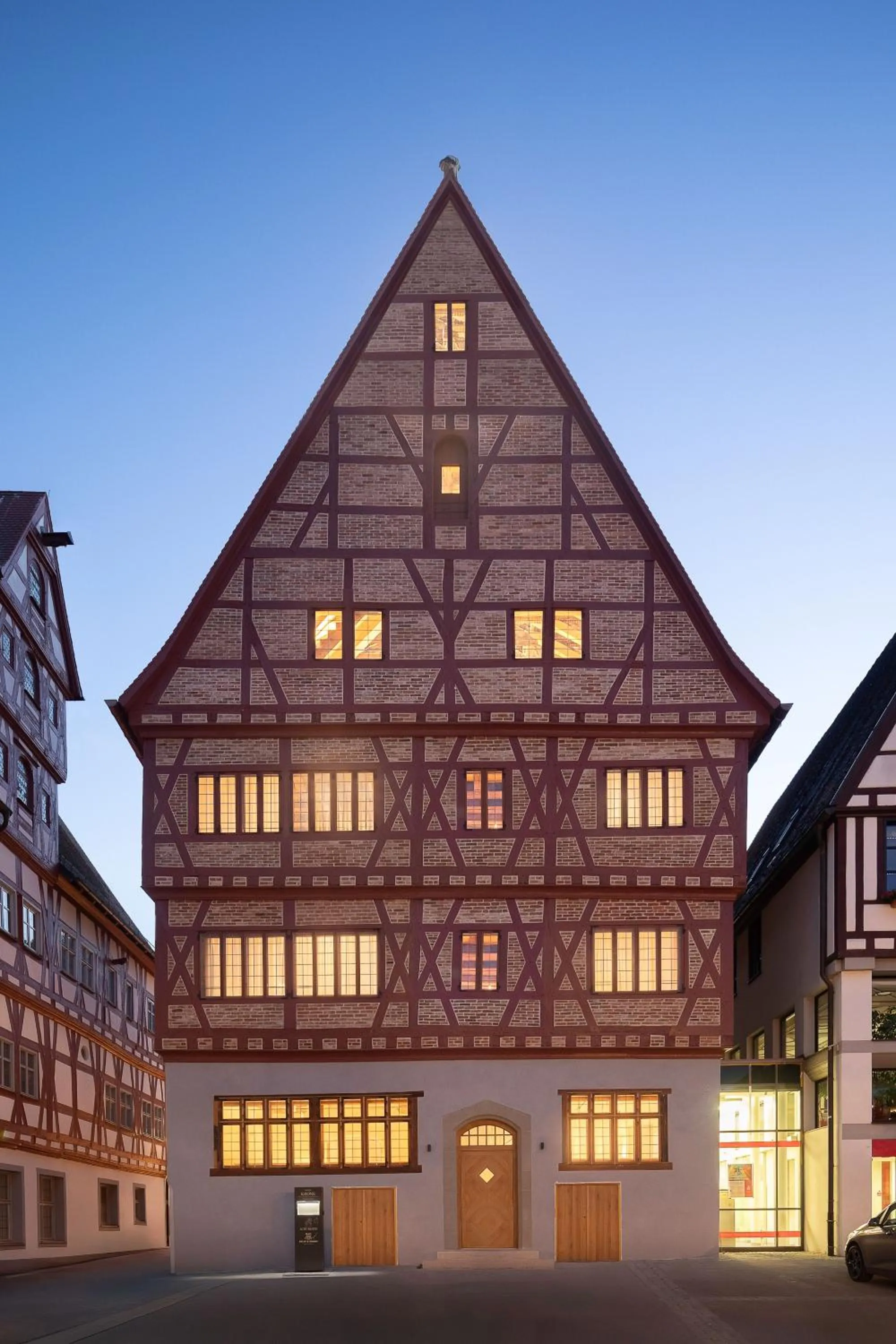 Property building in Hotel Krone Oettingen